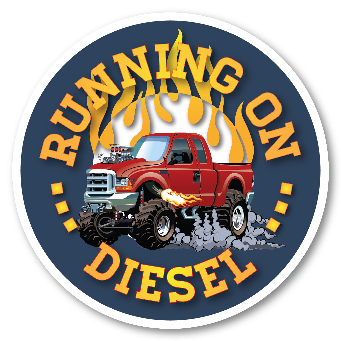 DP5-007 | Running On Diesel, Red