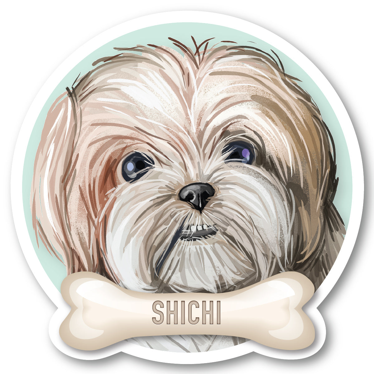 Shi Chi Vinyl Sticker