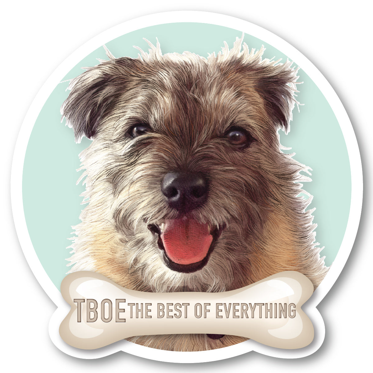 TBOE: The Best of Everything Vinyl Sticker