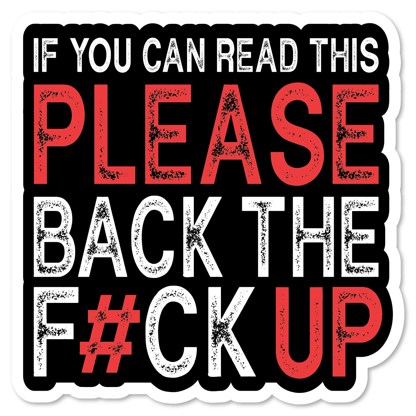 KC5-019 | If You Can Read This Back The F Up