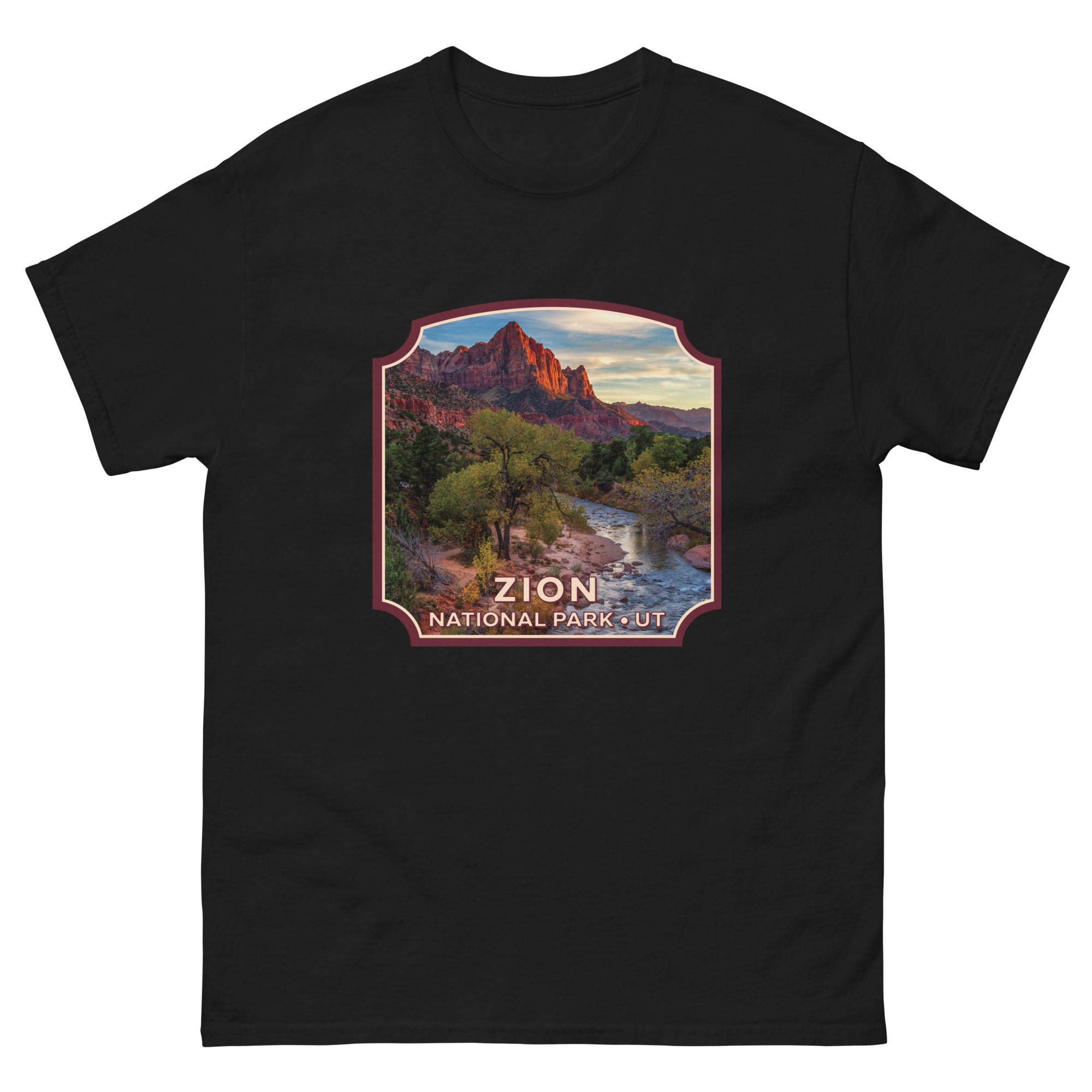 a black arizona national park t - shirt