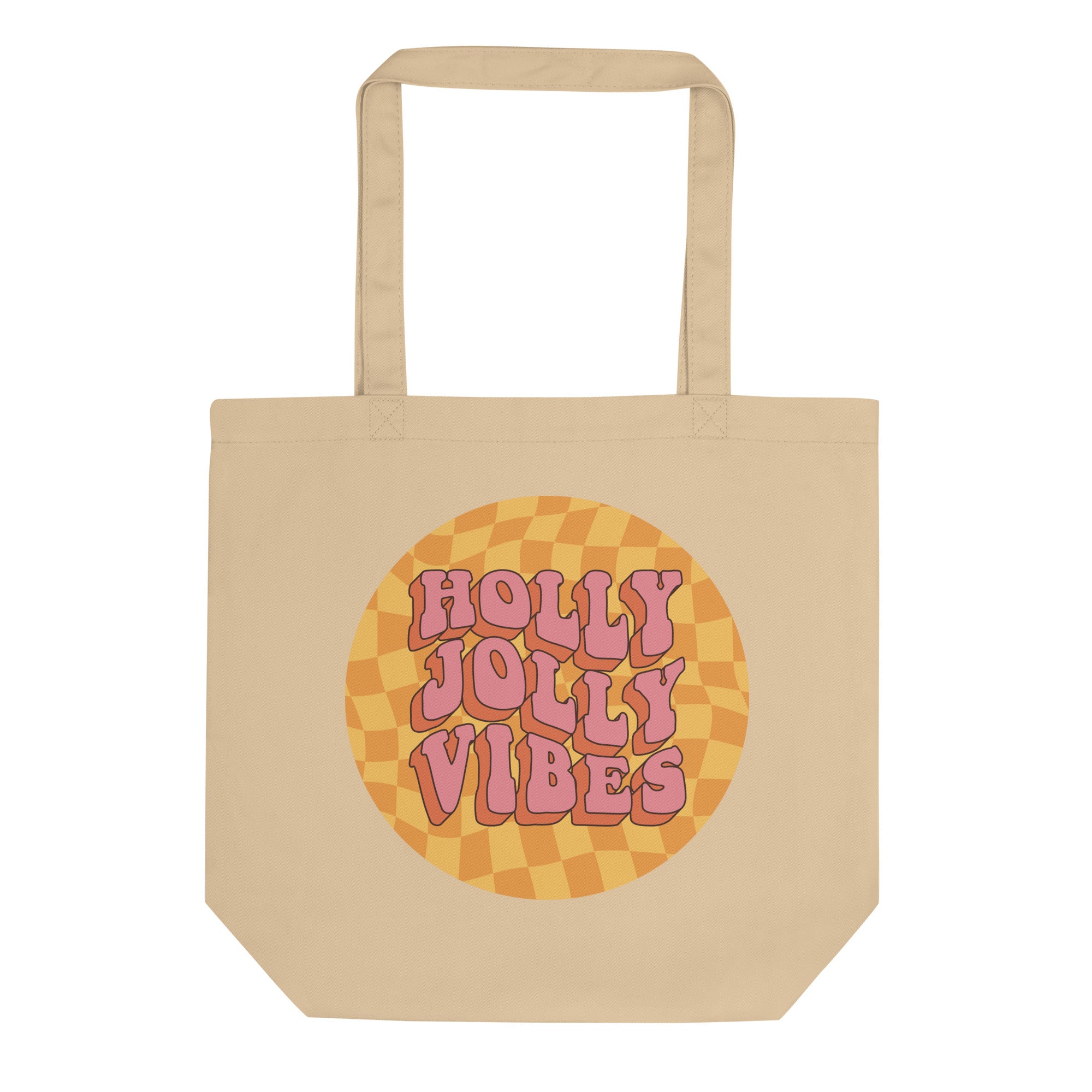 a tote bag with the words holly jones vibes on it