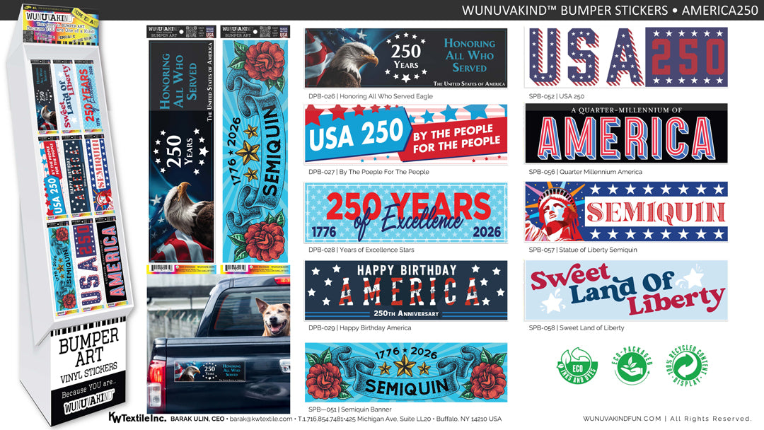 Bumper Stickers | America250