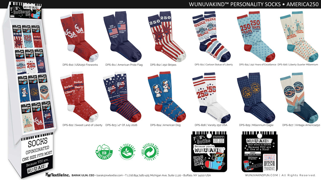 Personality Socks | America250