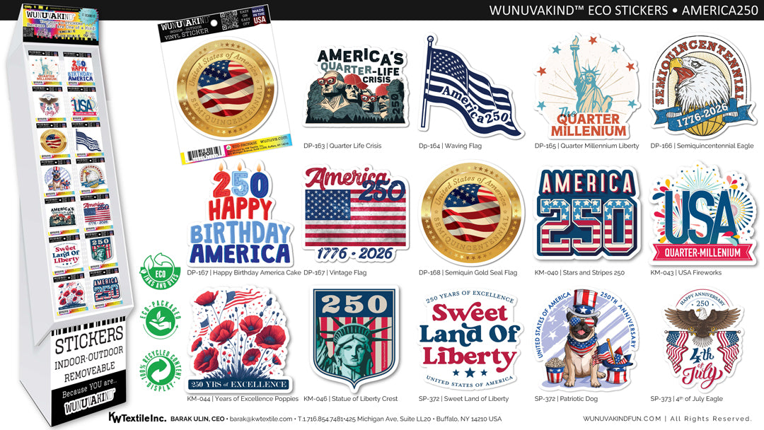 Eco Stickers | America250