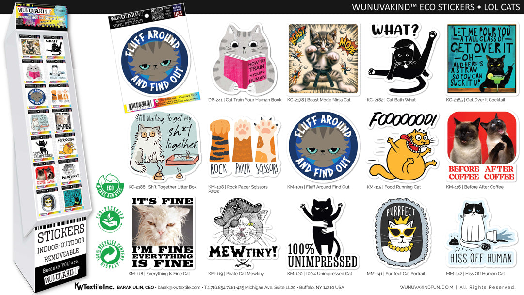 Eco Stickers | LOL Cats