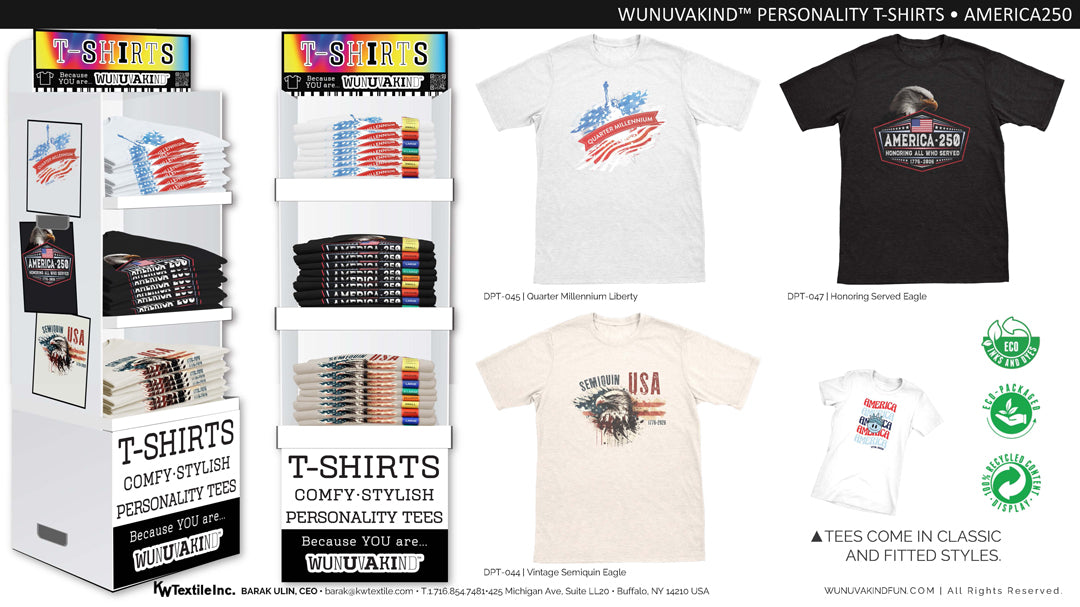 Personality T-Shirts | America250