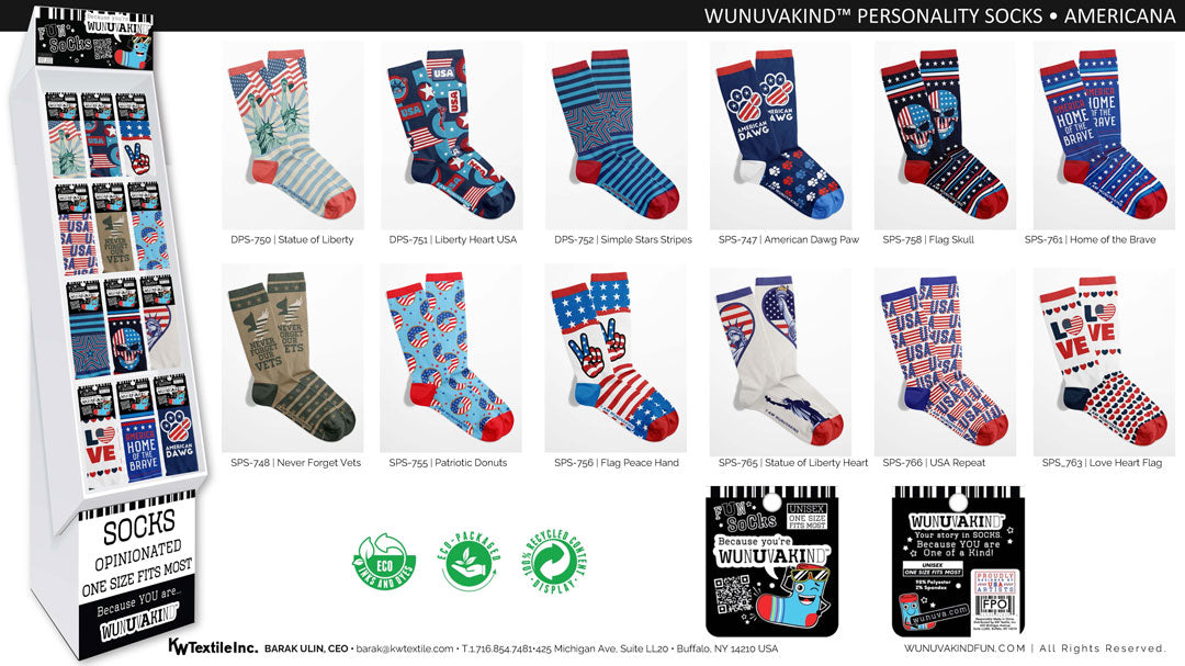 Personality Socks | Americana