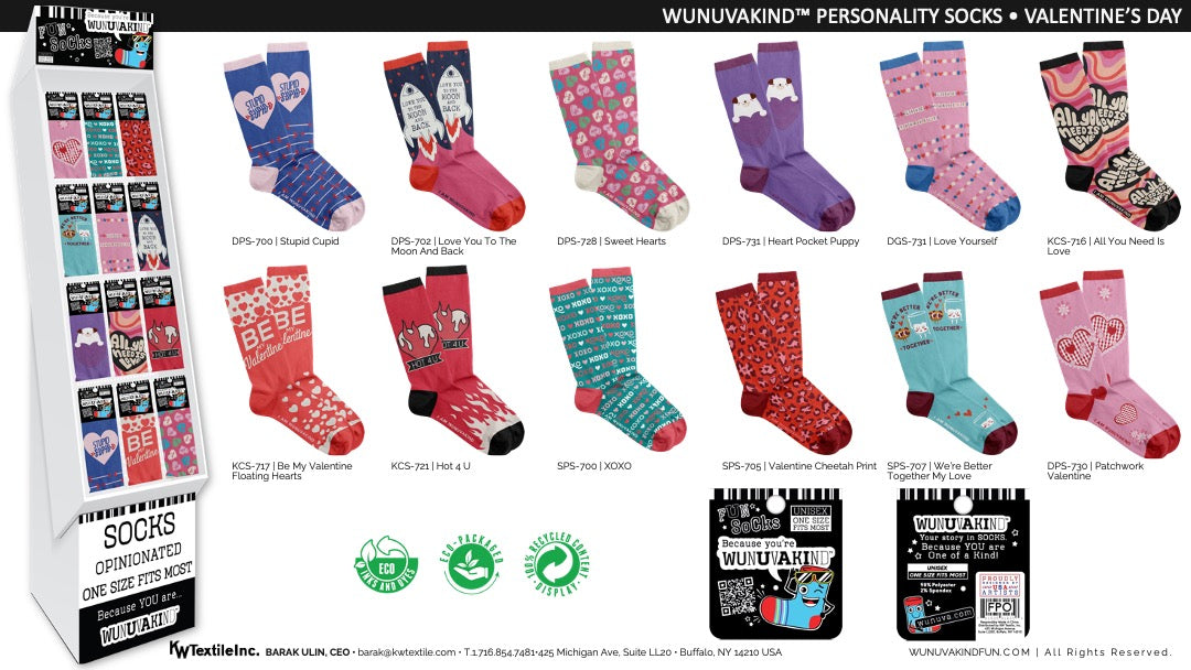 Personality Socks | Valentine's