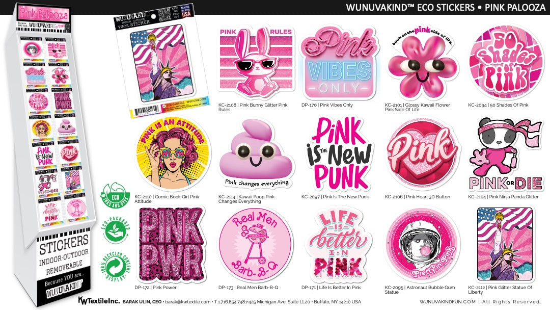 Eco Stickers | Pink Palooza