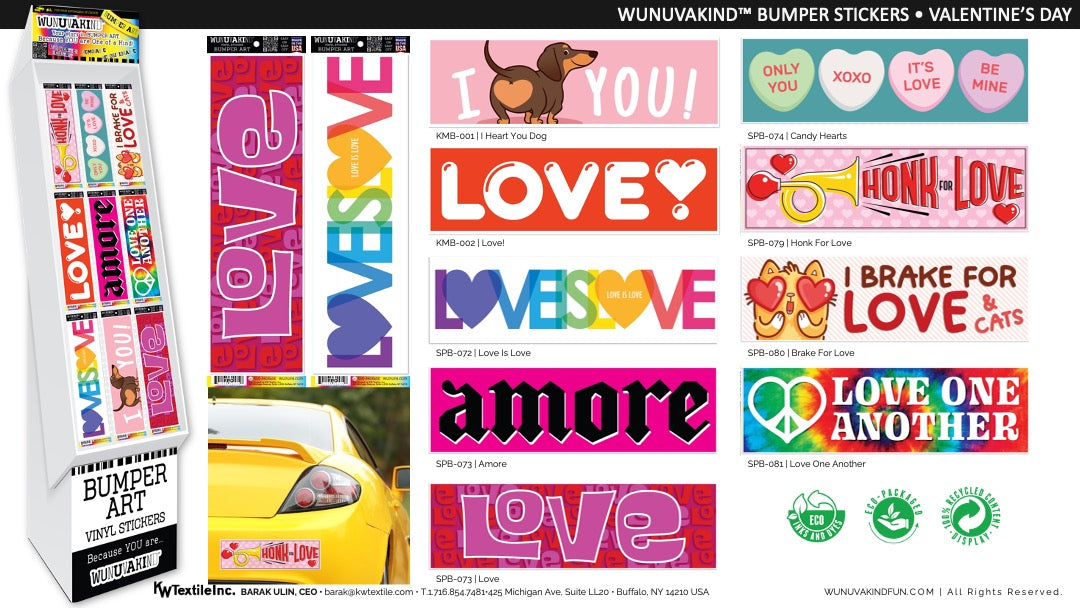 Bumper Stickers | Valentine's