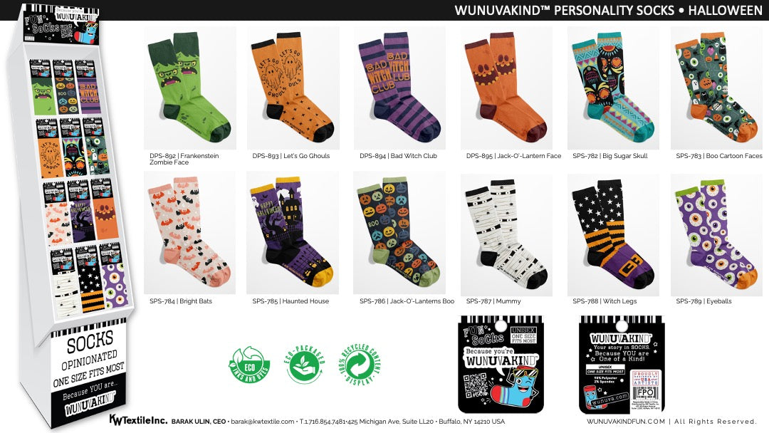 Personality Socks | Halloween