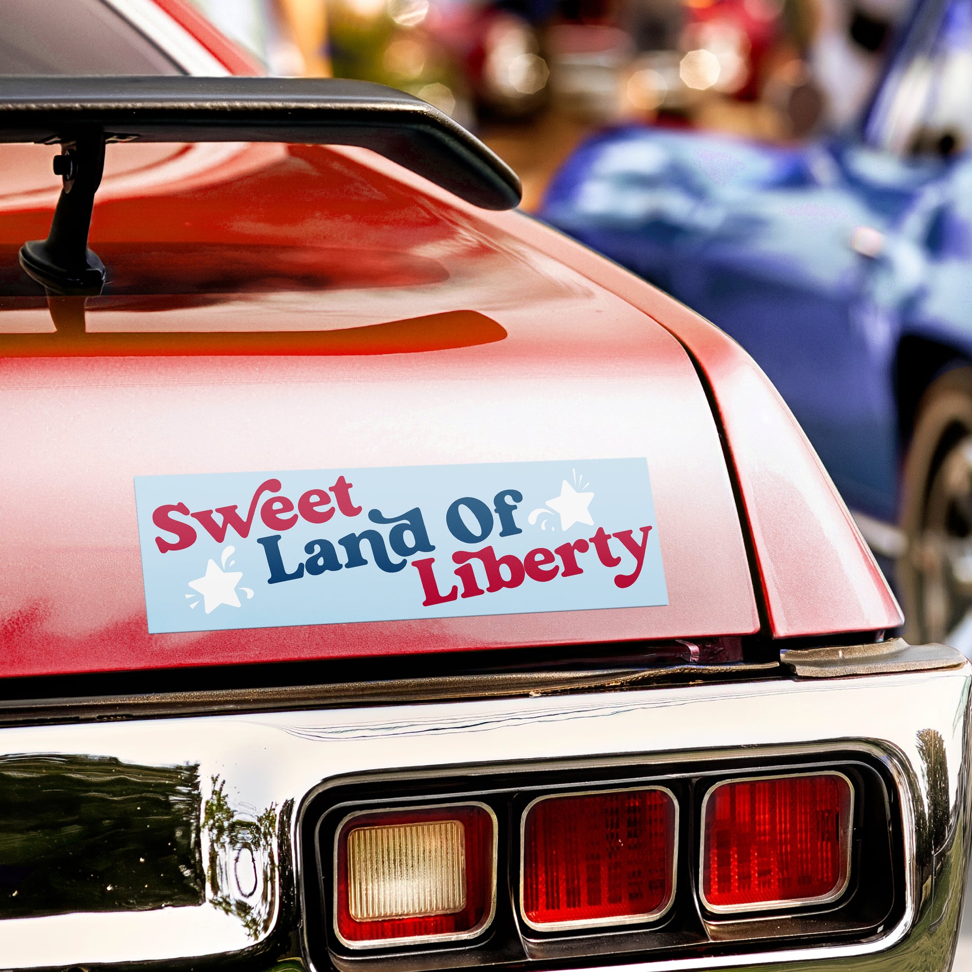 Sweet Land Of Liberty Bumper Sticker