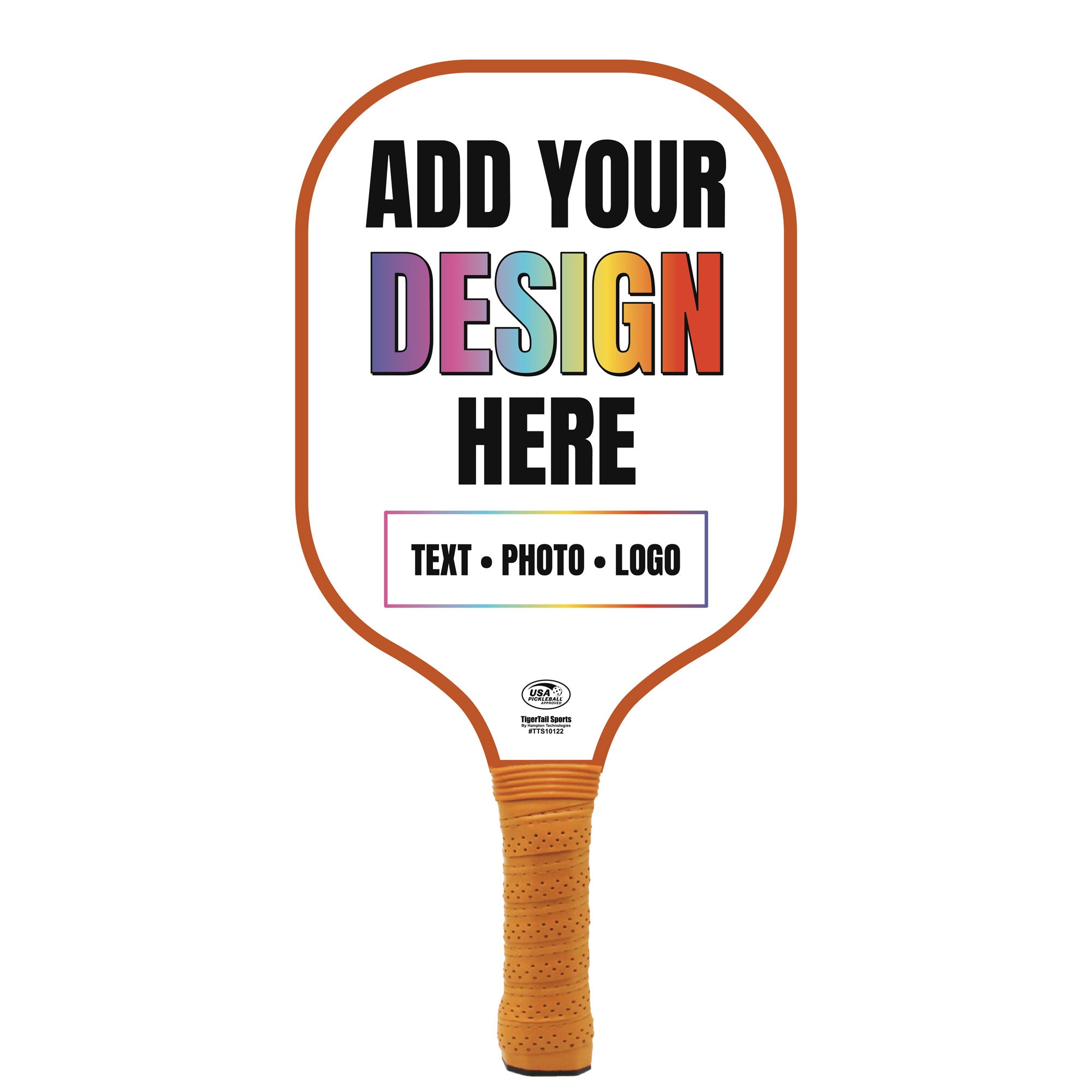 Add Your Design Personalized Pickleball Paddle