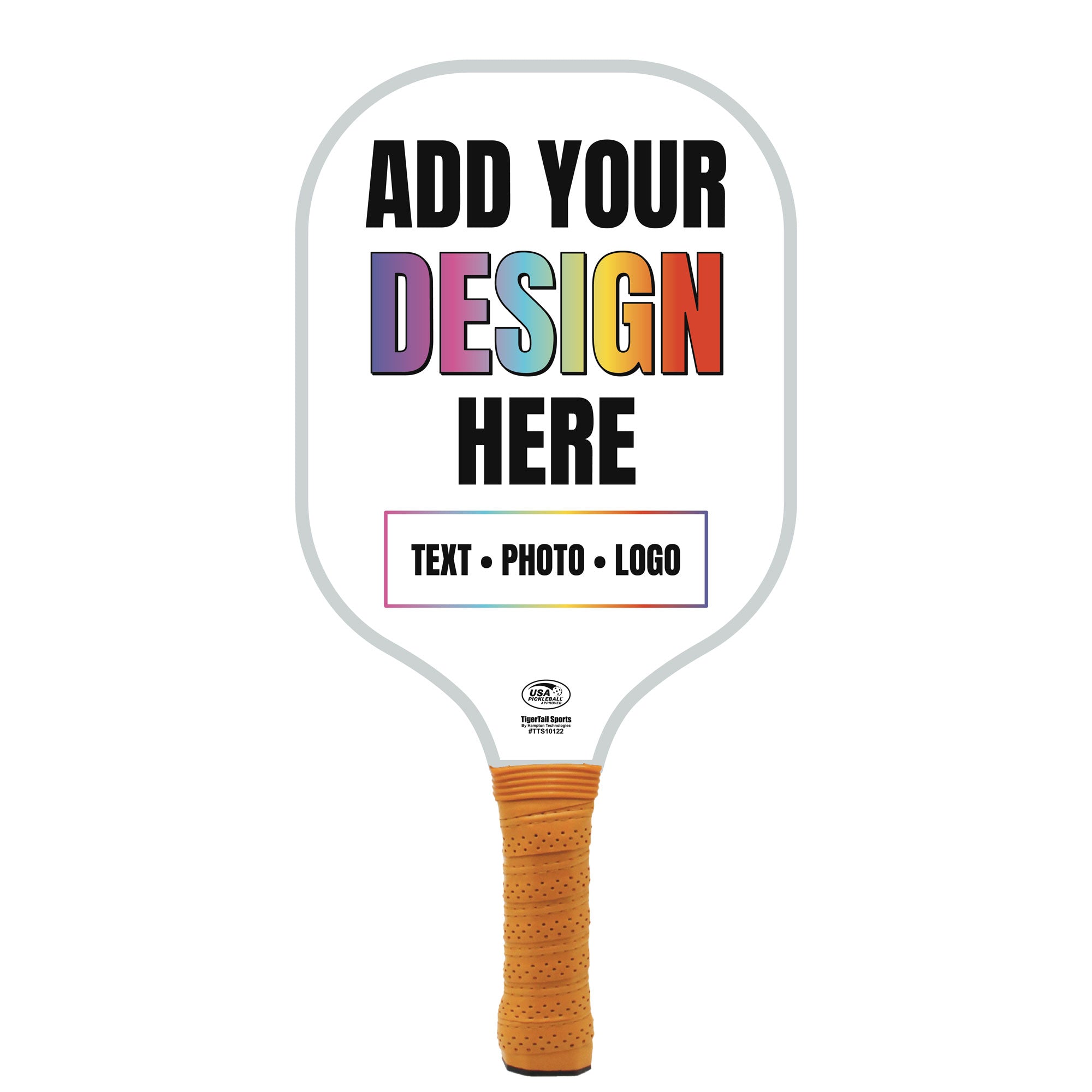 Add Your Design Personalized Pickleball Paddle