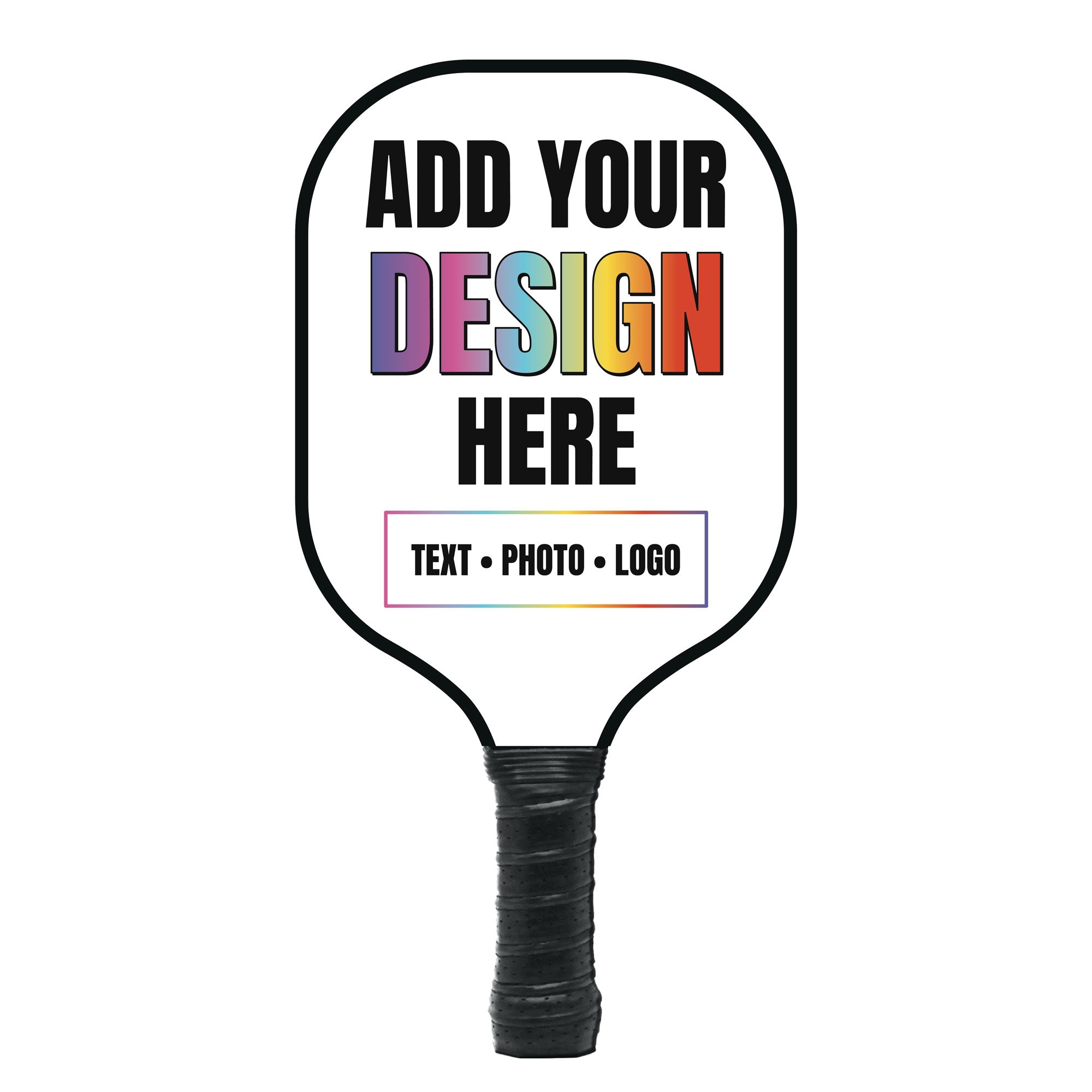 Add Your Design Personalized Pickleball Paddle