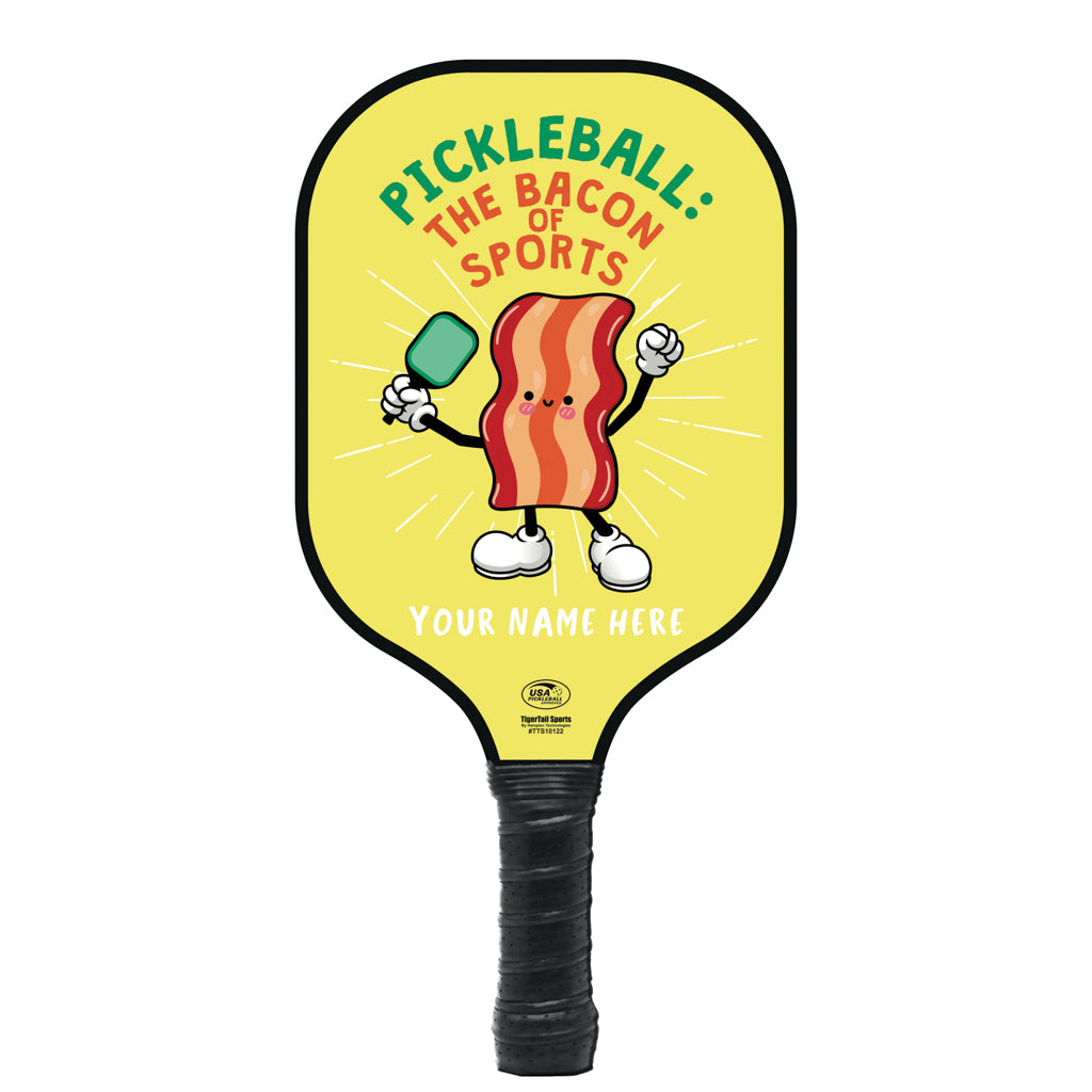 Bacon of Sports Personalized Pickleball Paddle