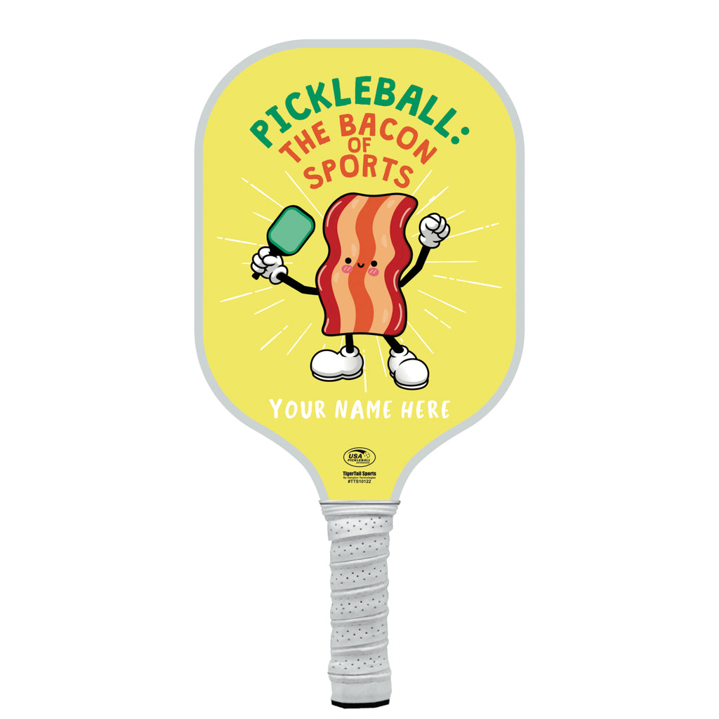 Bacon of Sports Personalized Pickleball Paddle