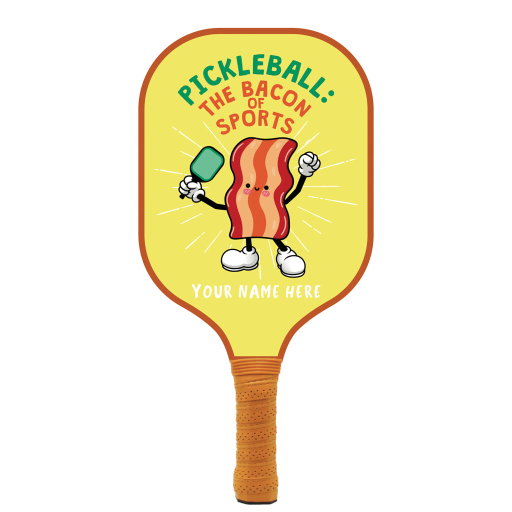 Bacon of Sports Personalized Pickleball Paddle