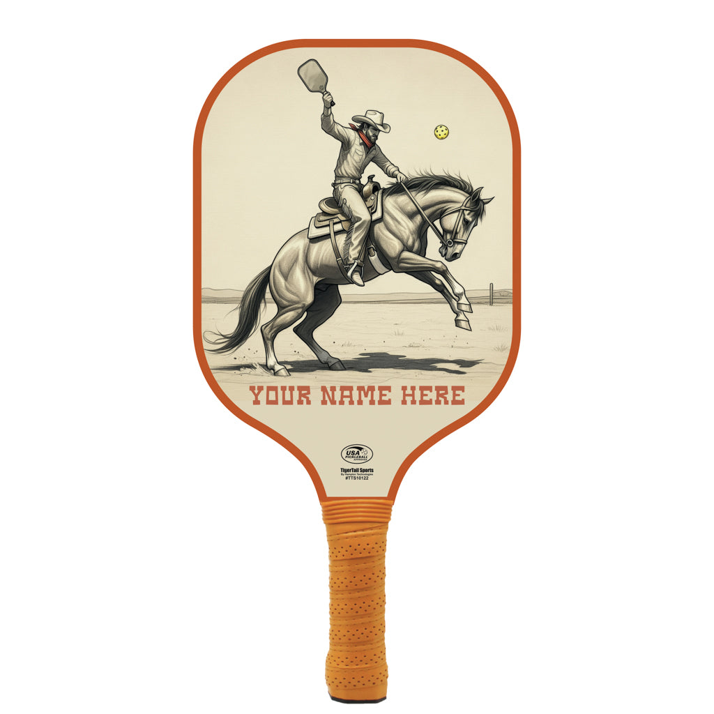 Cowboy Personalized Pickleball Paddle