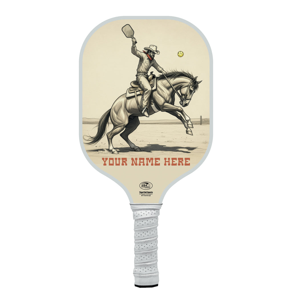 Cowboy Personalized Pickleball Paddle