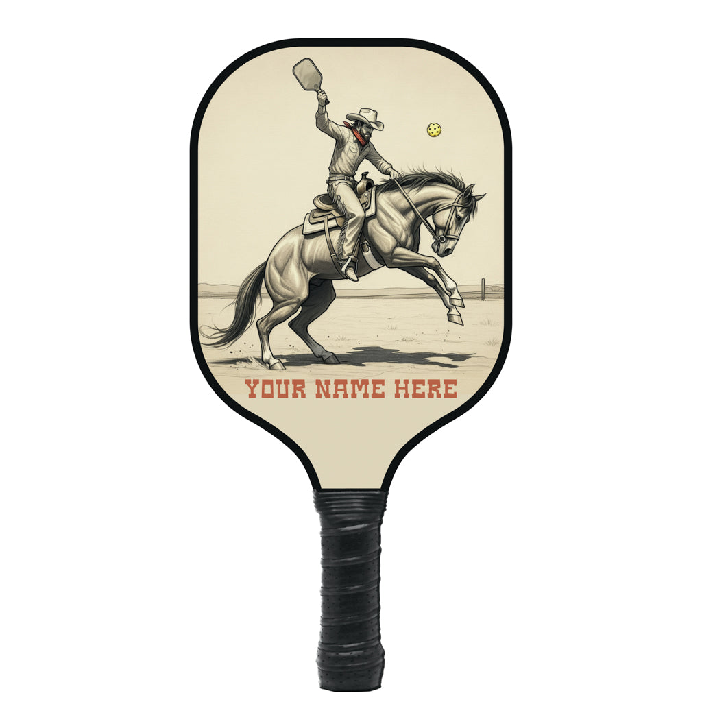 Cowboy Personalized Pickleball Paddle