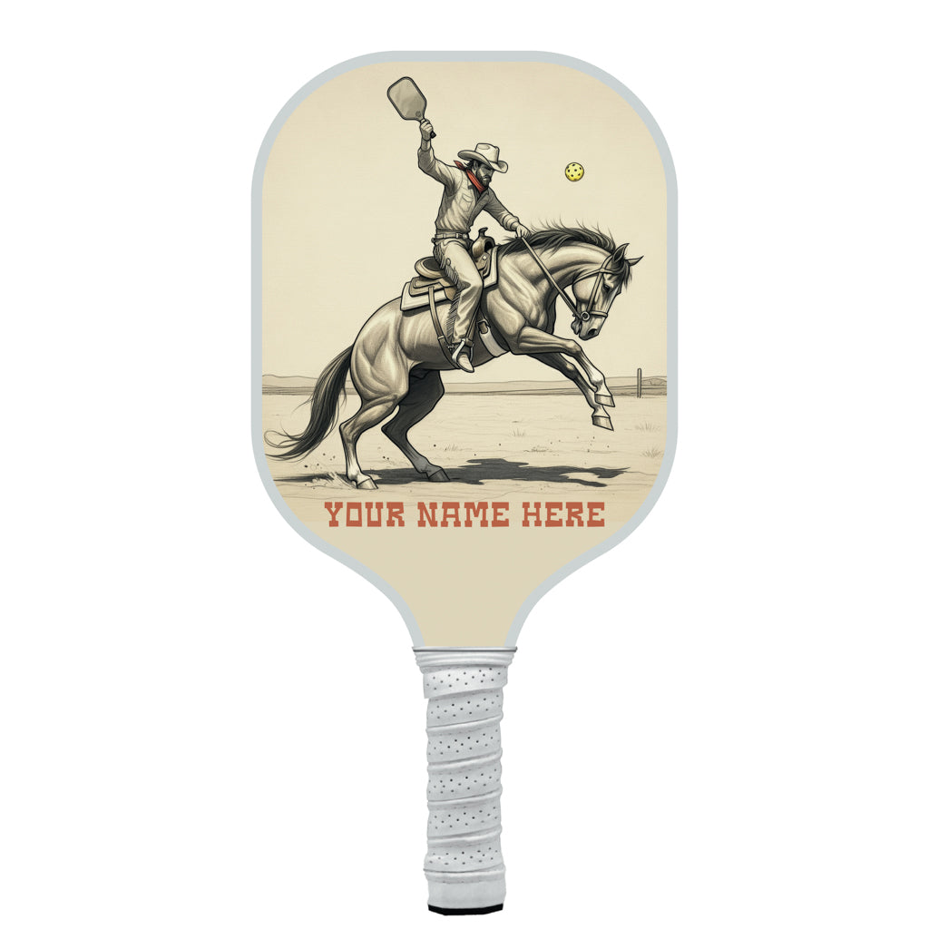 Cowboy Personalized Pickleball Paddle