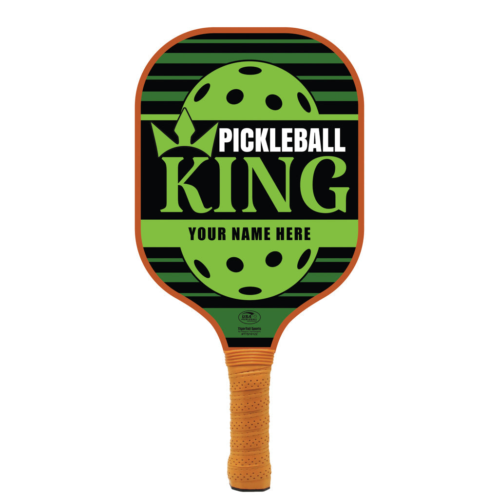 Pickleball King Personalized Pickleball Paddle