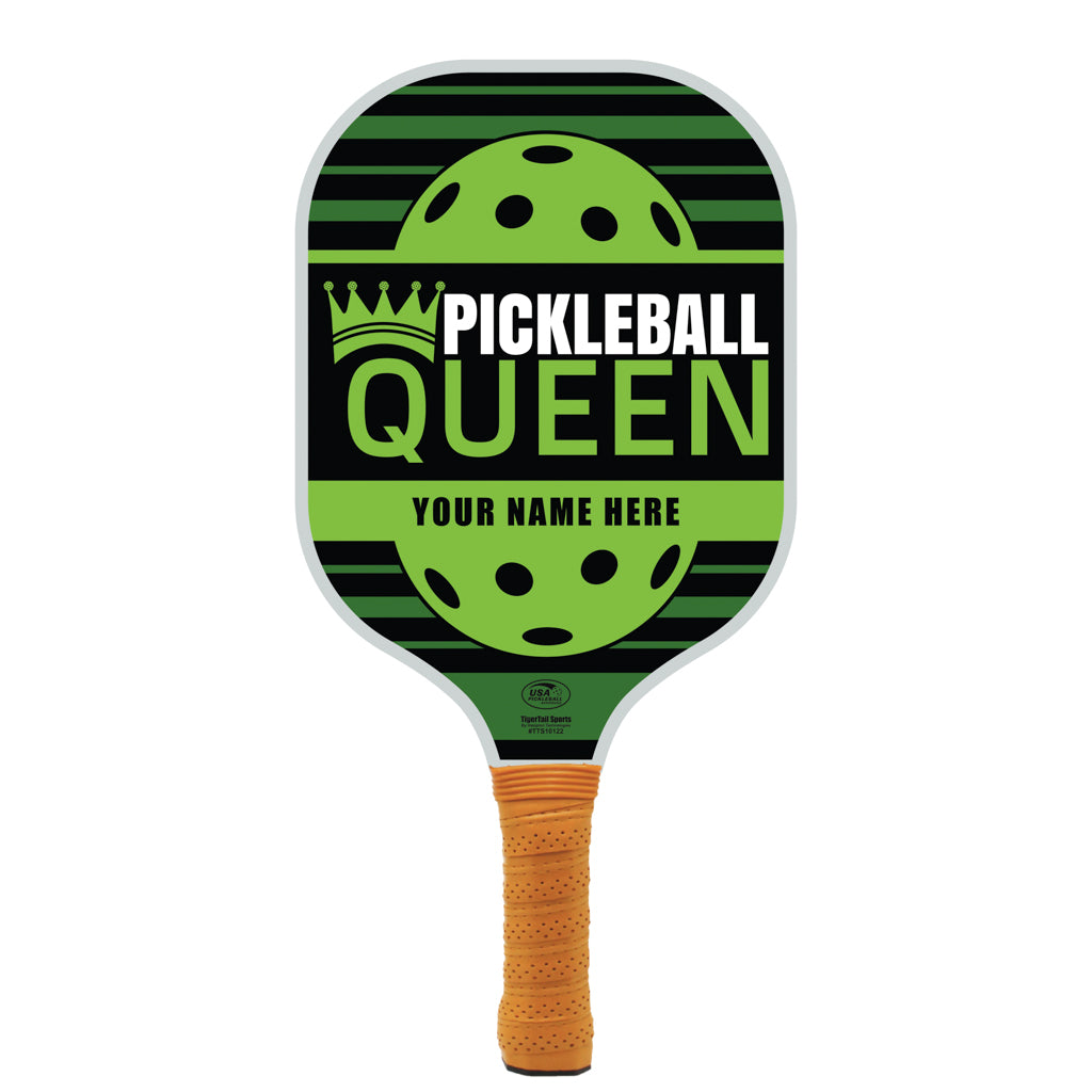Pickleball Queen Personalized Pickleball Paddle