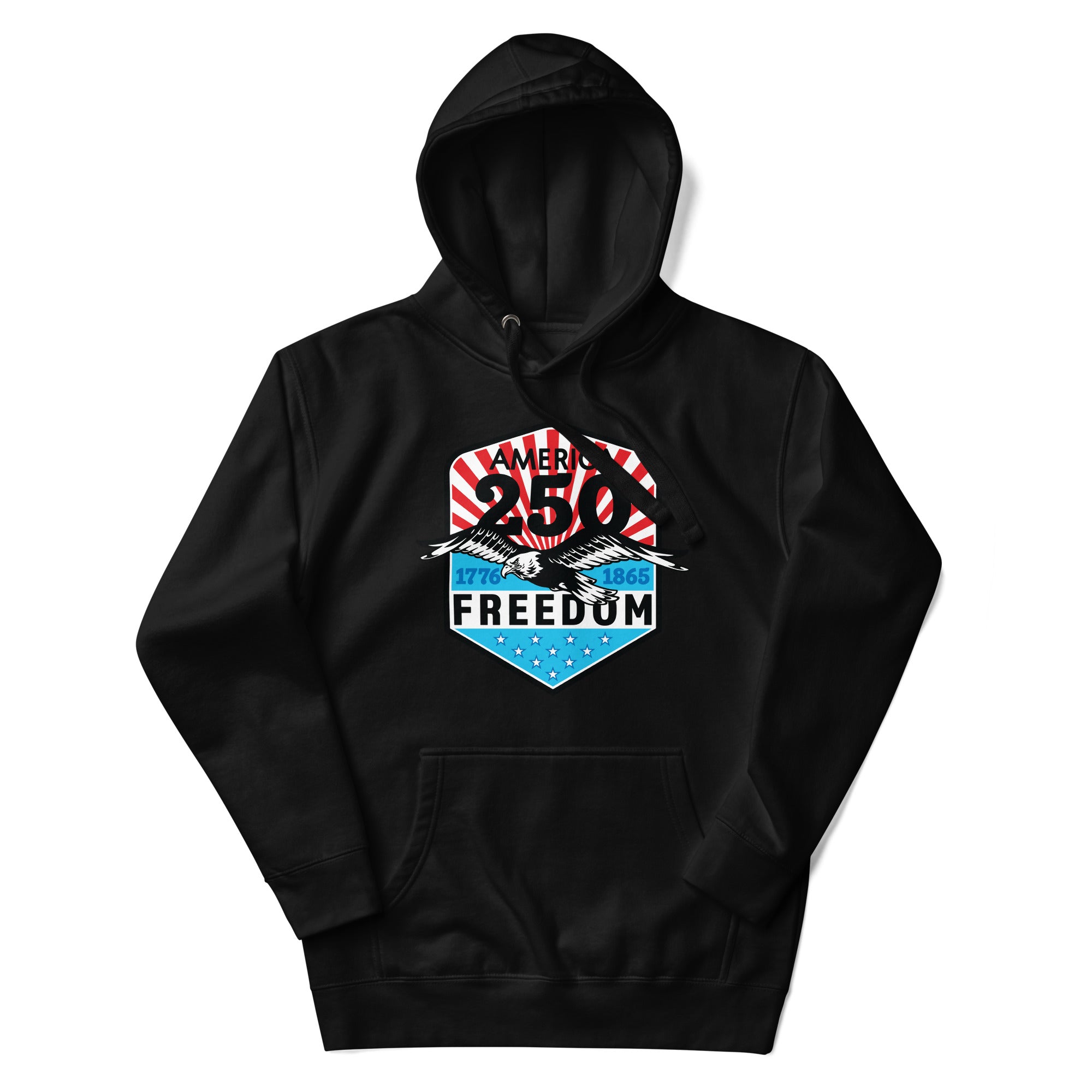 a black hoodie with the words freedom on it