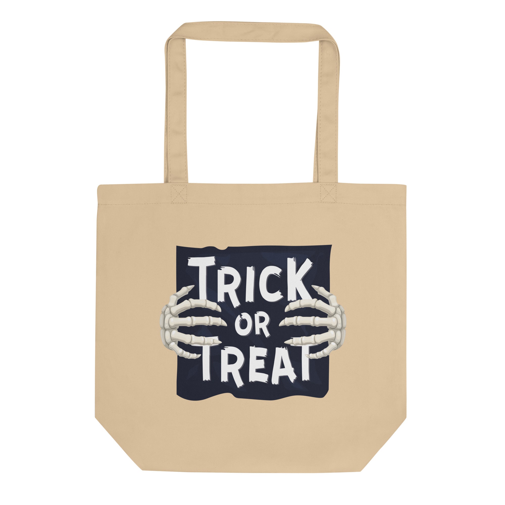 a trick or treat bag on a white background