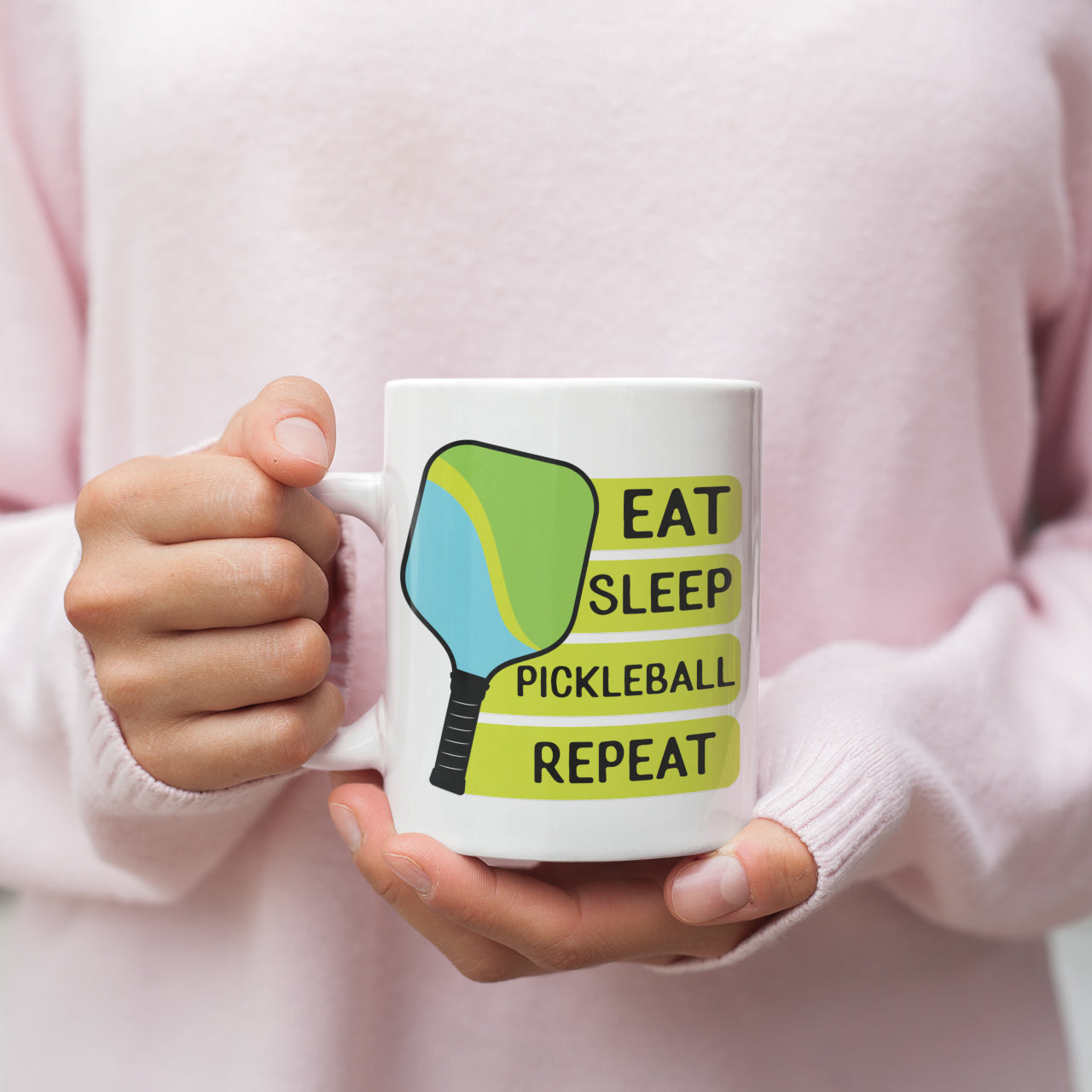 Eat Sleep Pickleball Mug