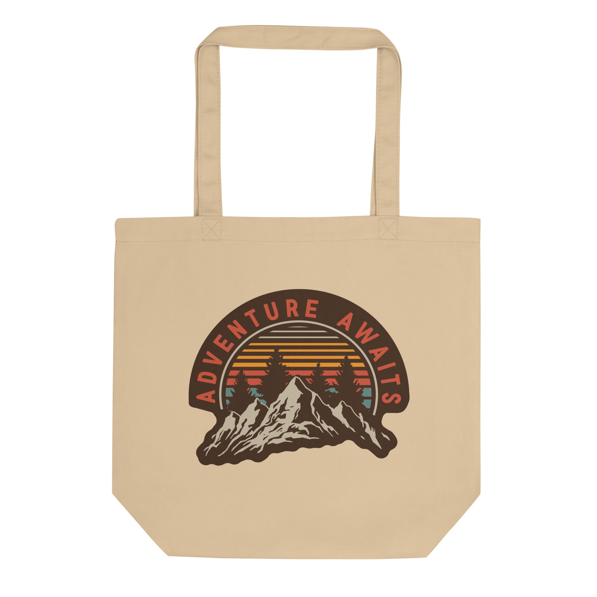 Adventure Awaits Retro Tote