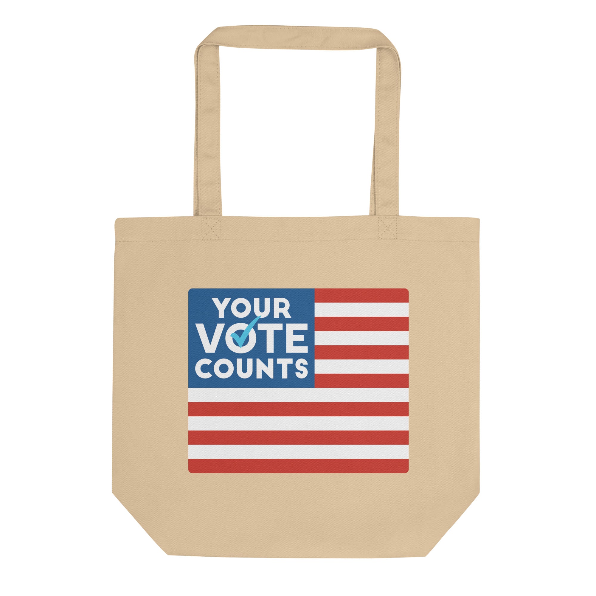 Your Vote Counts Flag Tote