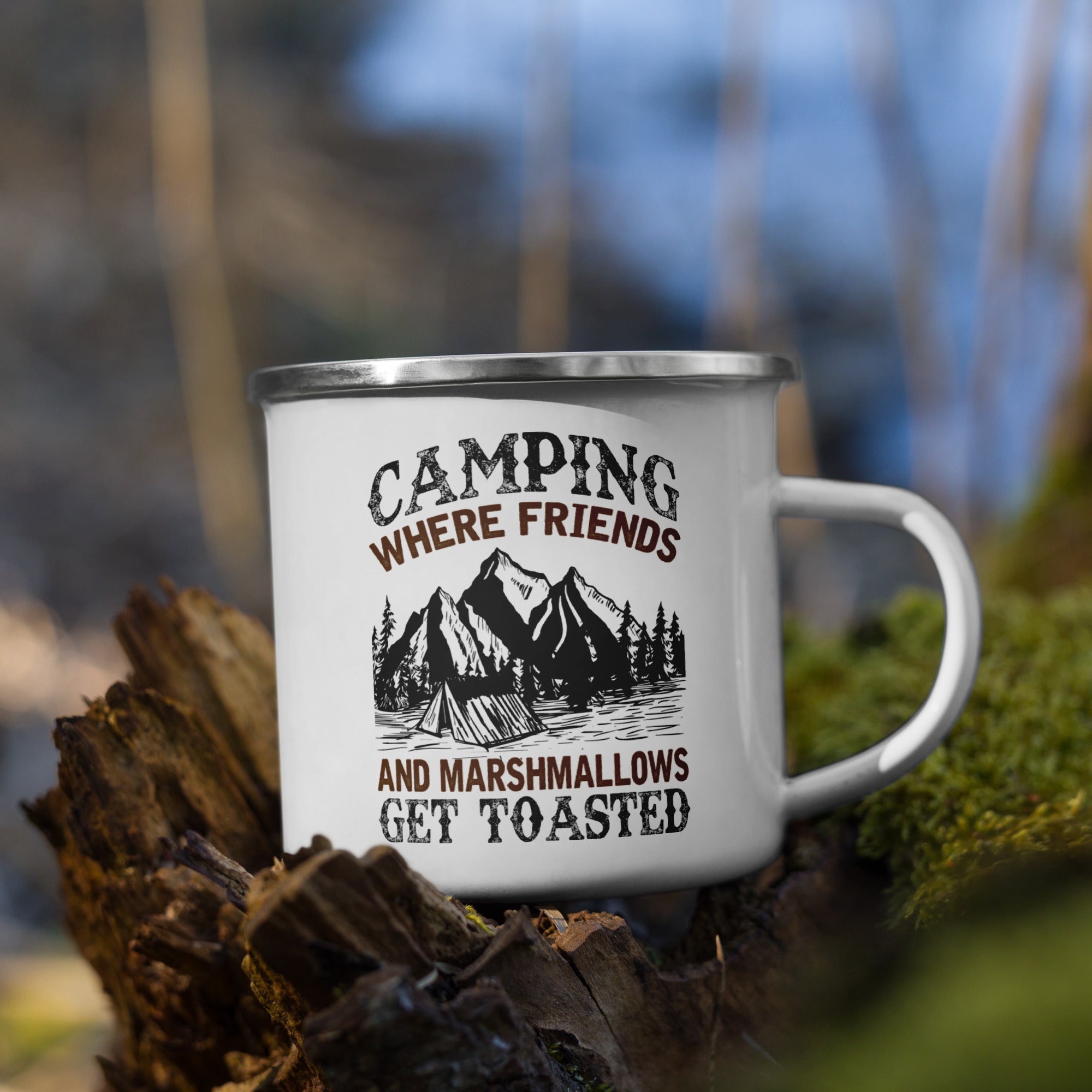 Get Toasted Enamel Mug