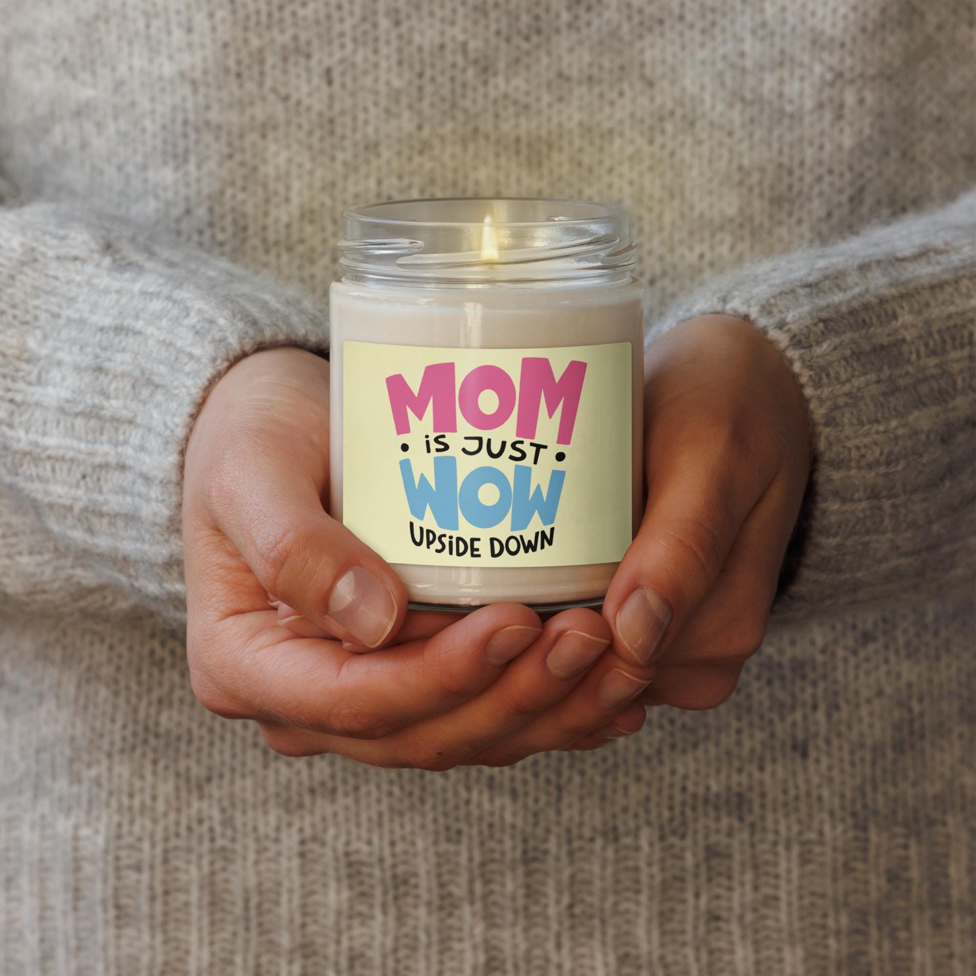 Scented soy candle