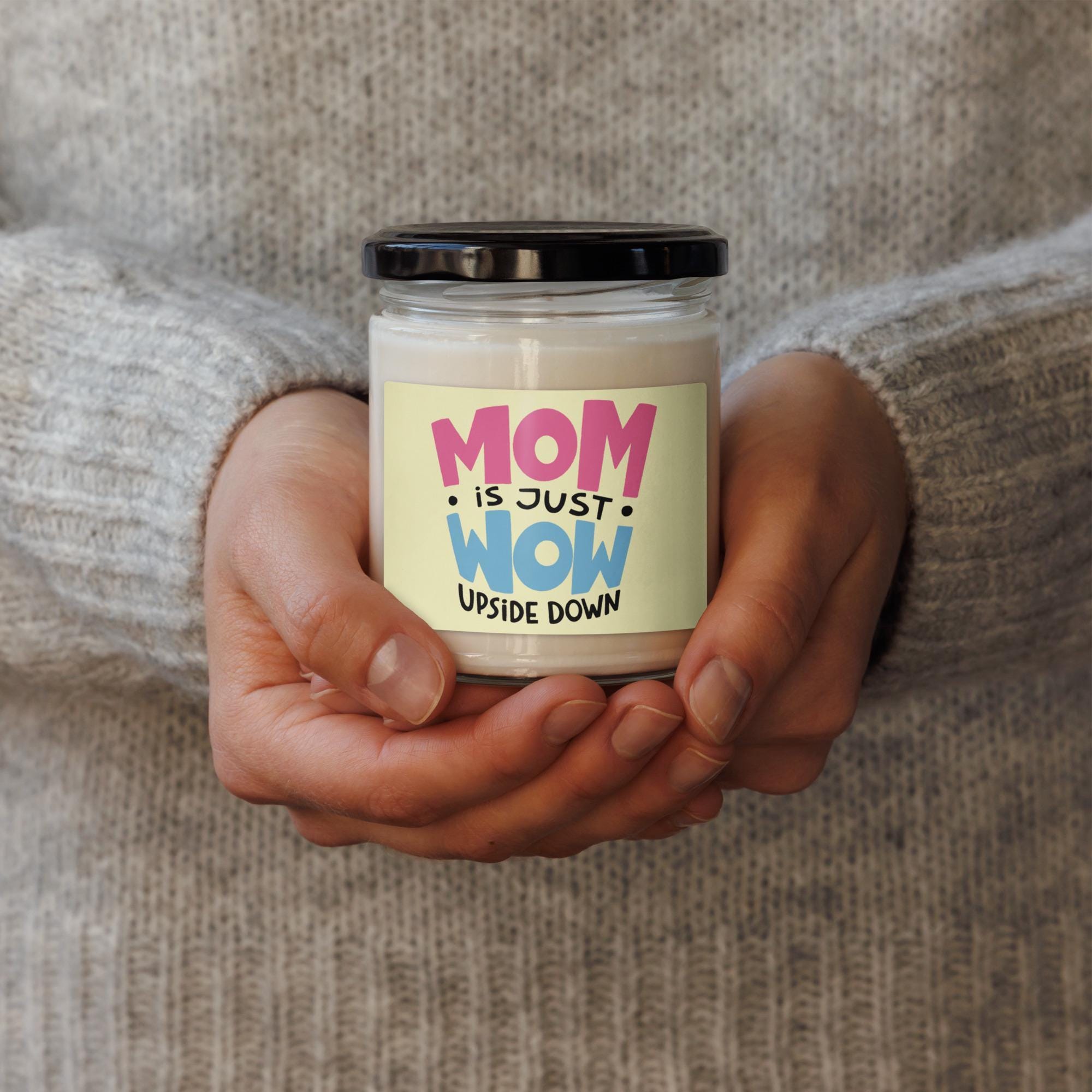 Scented soy candle