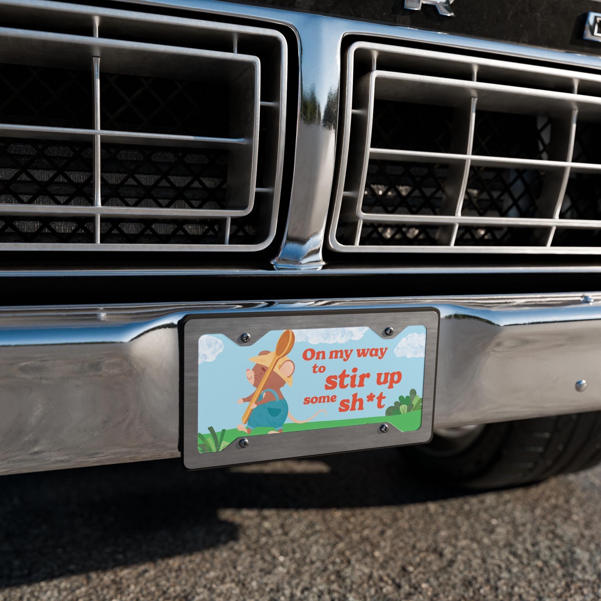 Vanity license plate