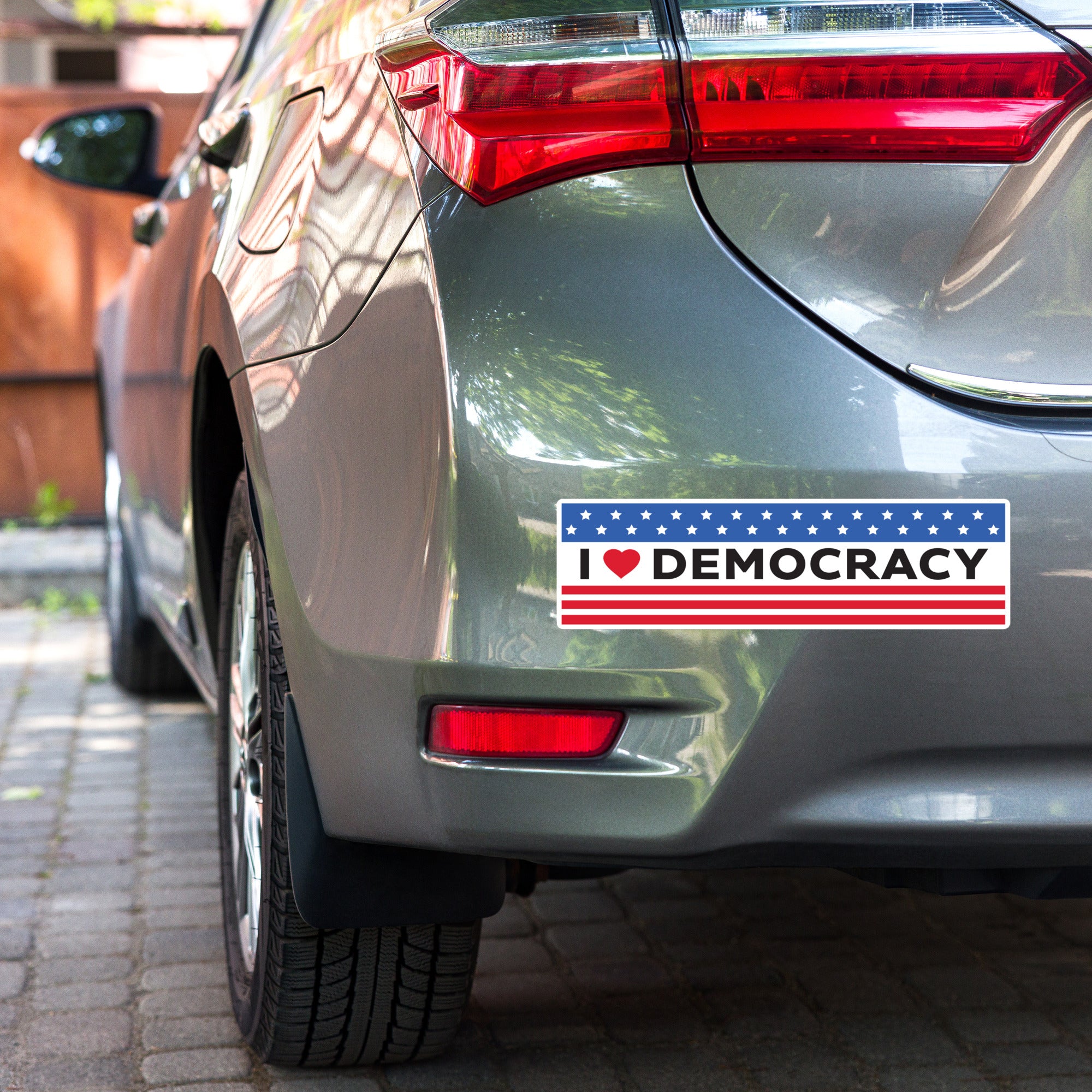 I Heart Democracy Bumper Sticker