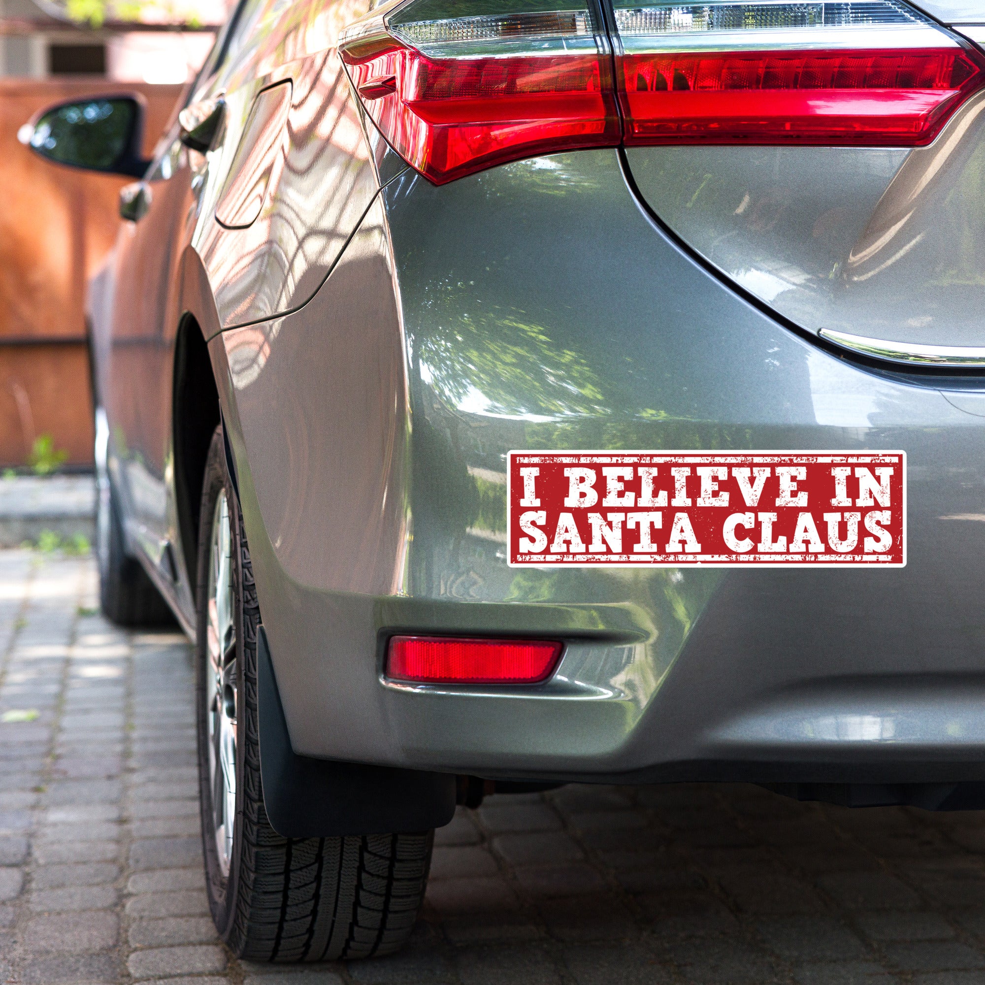 I Believe In Santa Claus Bumper Sticker