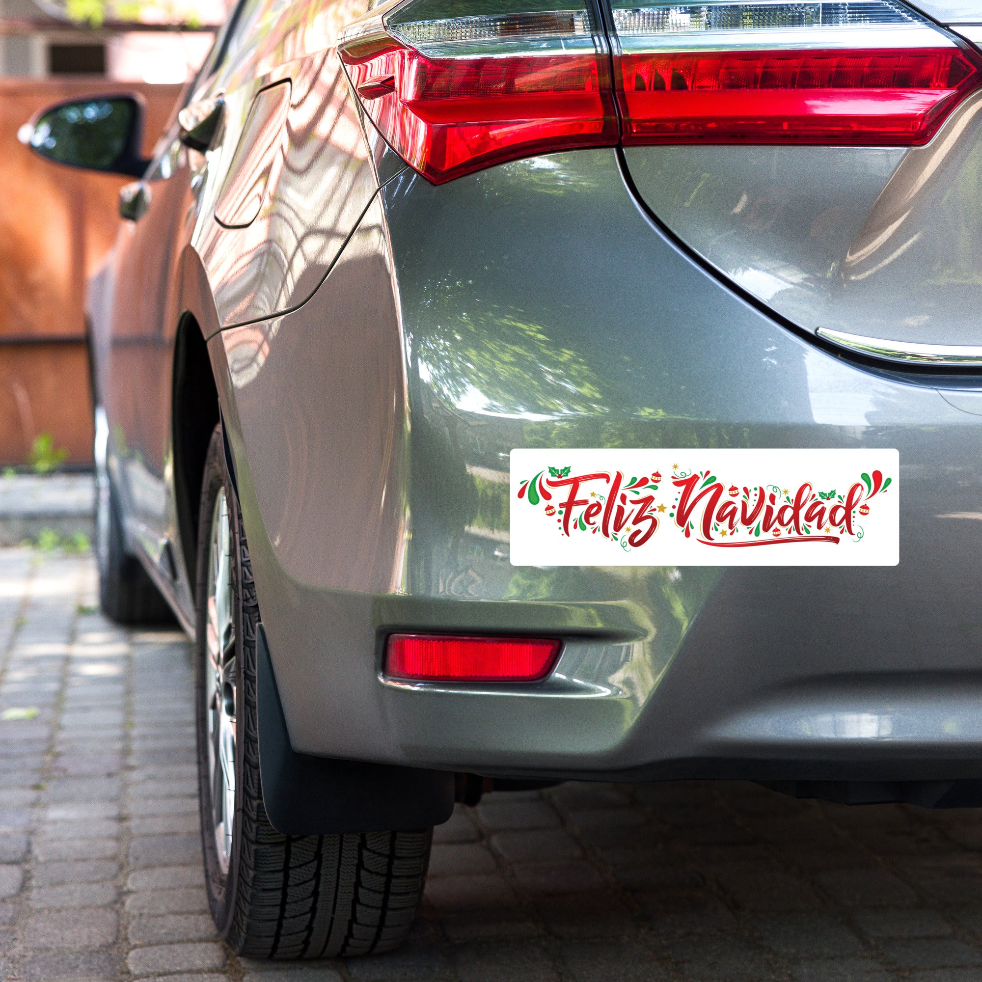 Feliz Navidad Bumper Sticker