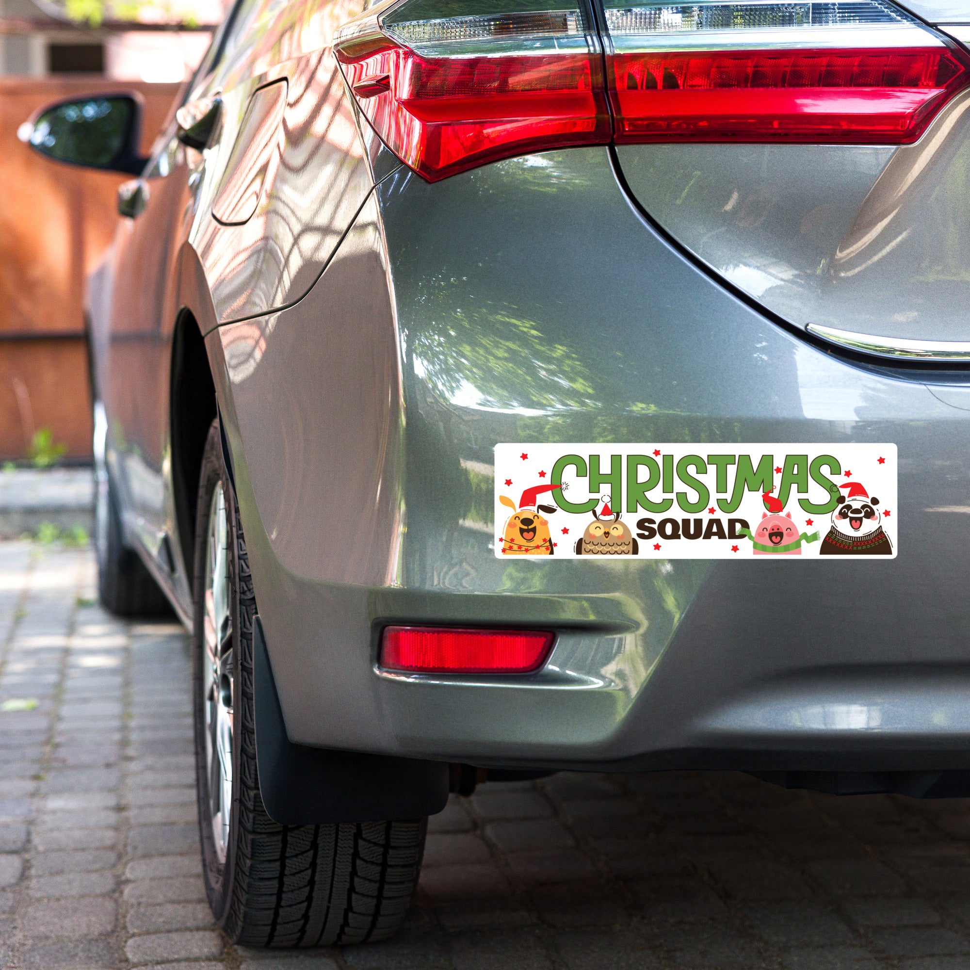 Christmas Squad Bumper Sticker