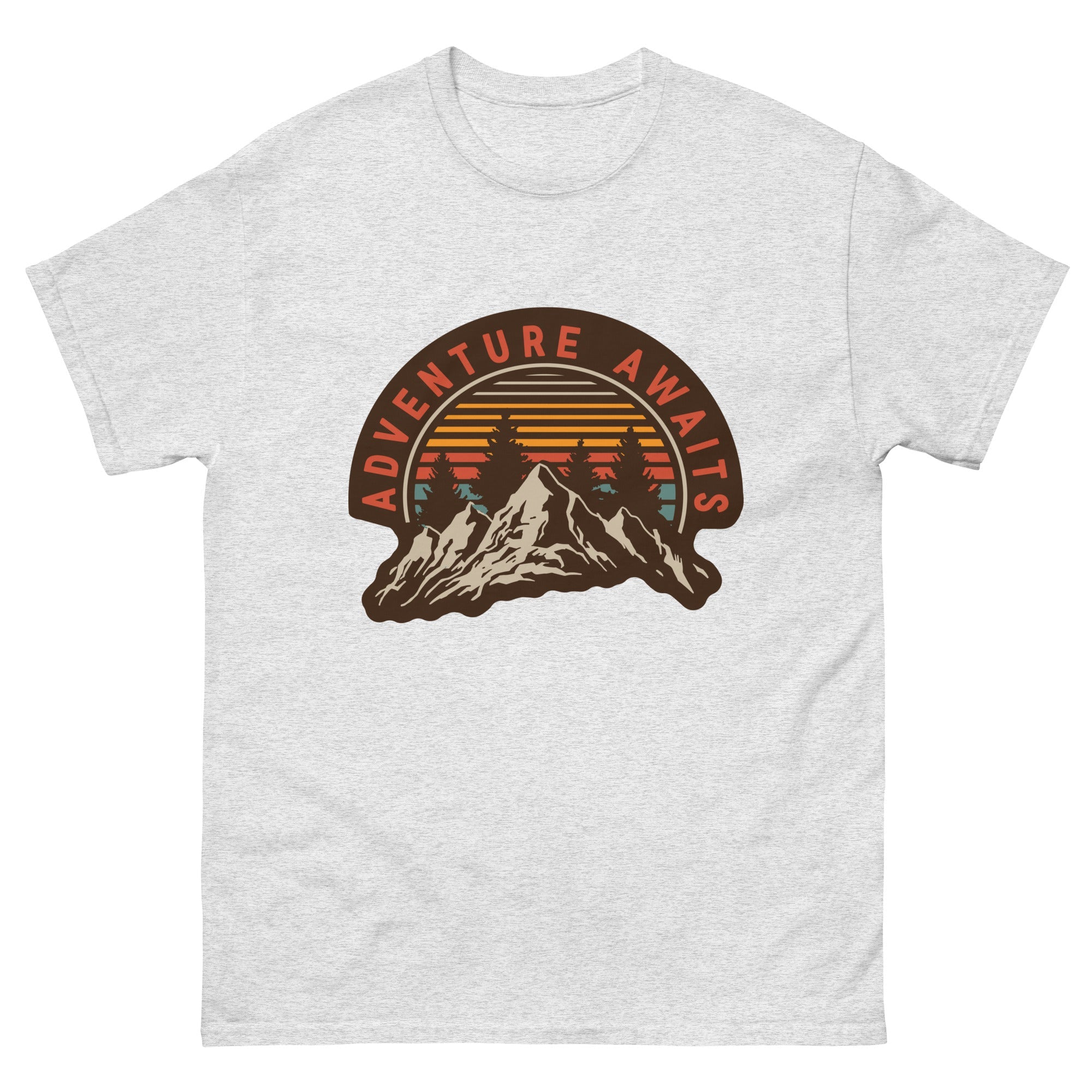 Adventure Awaits Retro Classic T-Shirt