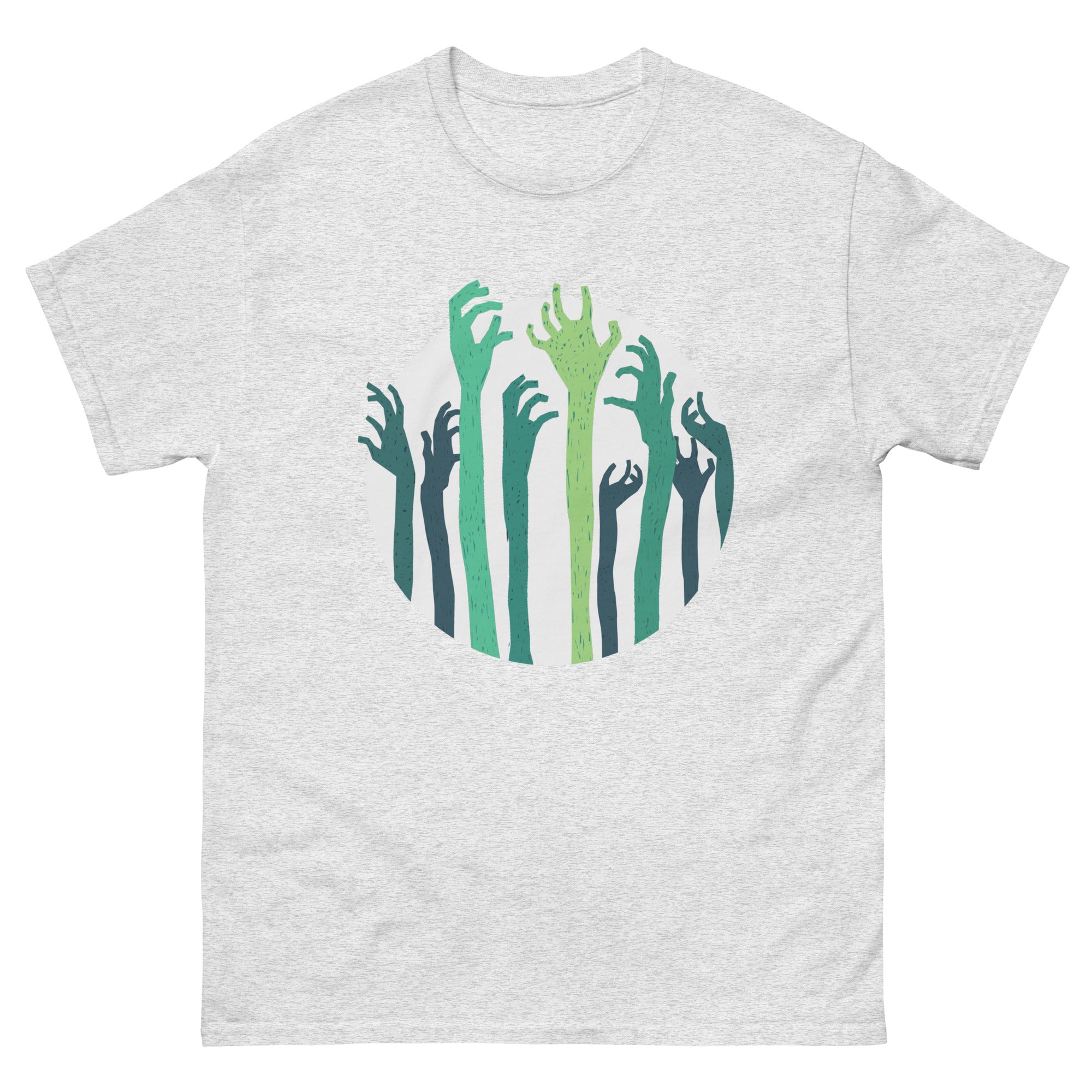 Daylight Zombie Hands Classic T-Shirt