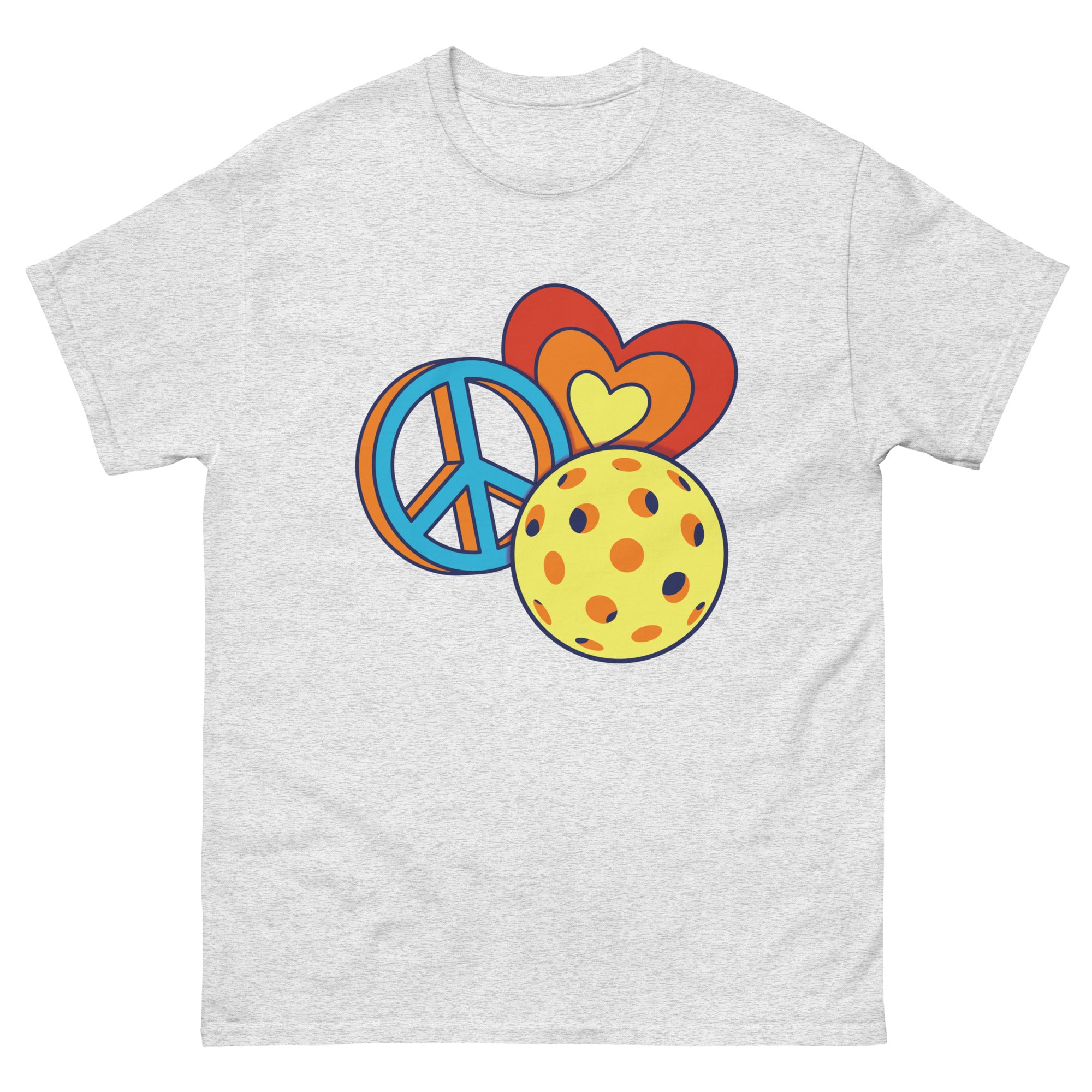 Peace Love Pickleball Classic T-Shirt