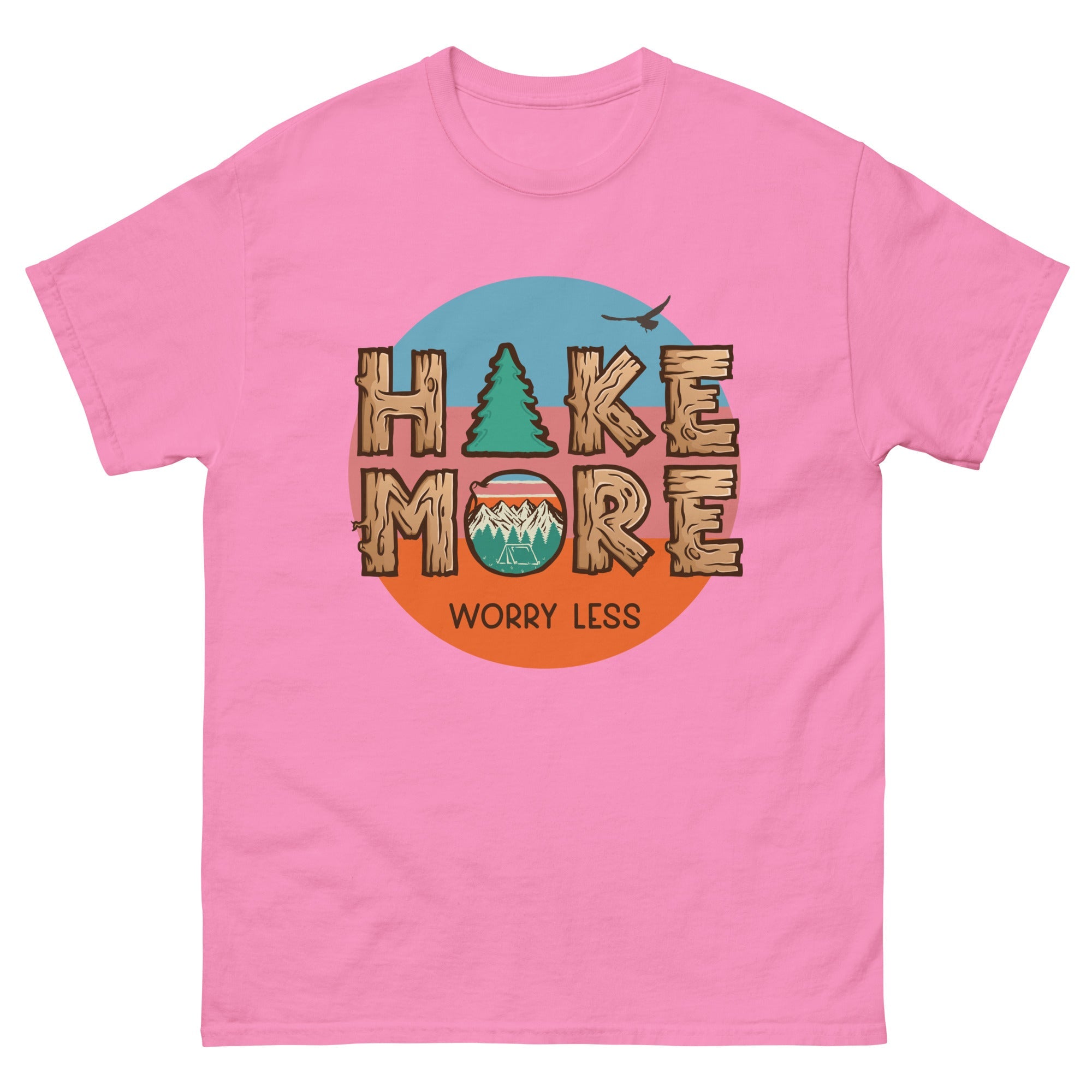 Hike More Worry Less Classic T-Shirt