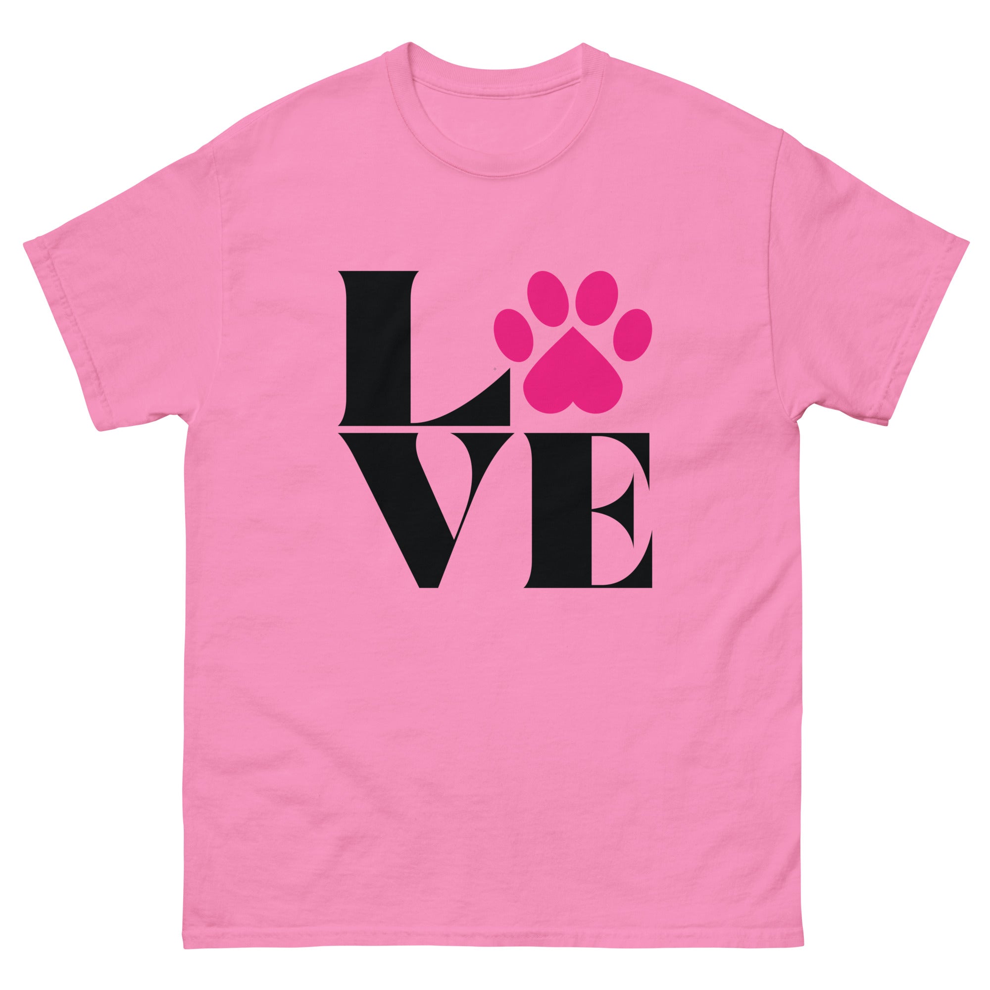 Love Paw Print Classic T-Shirt