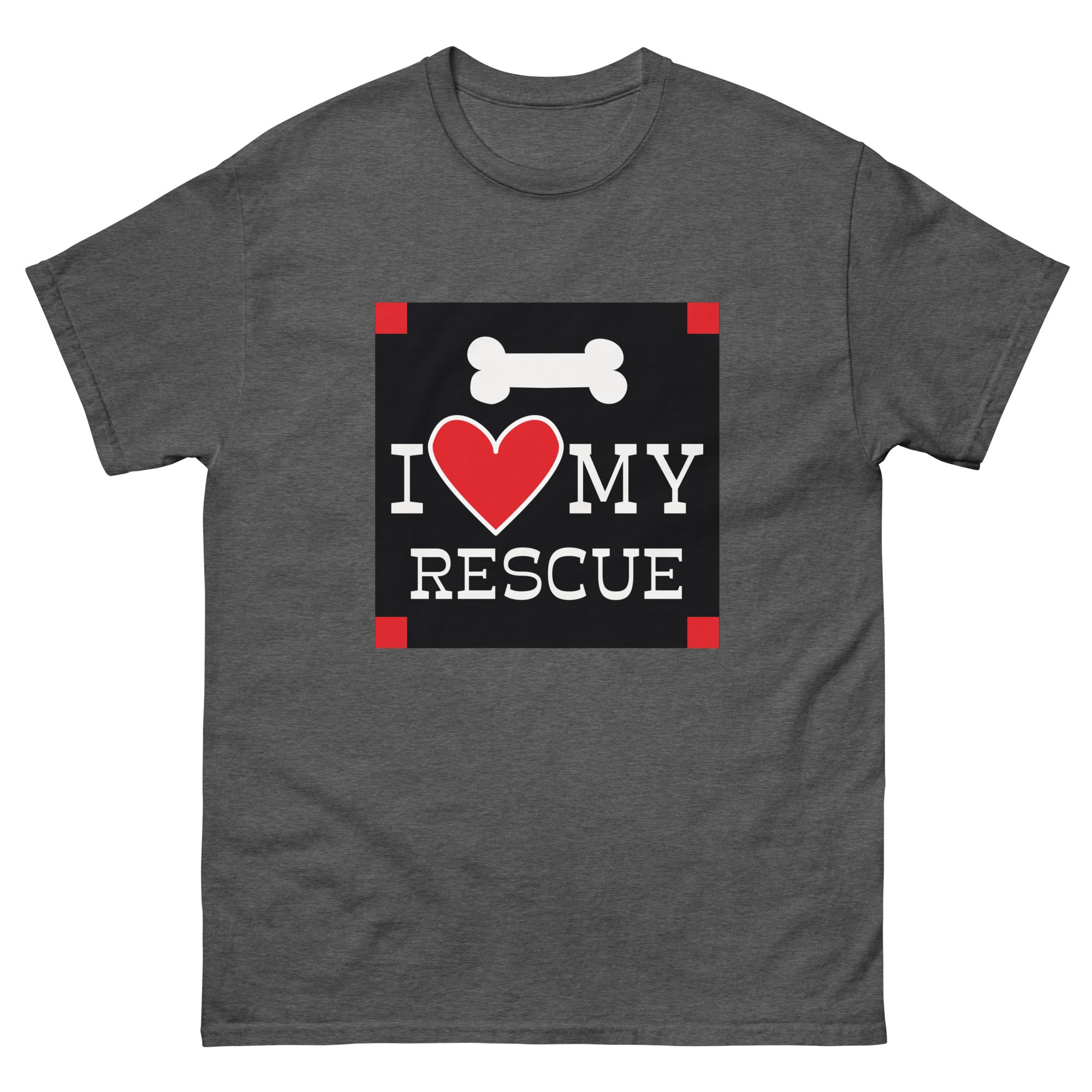 I Heart My Rescue Classic T-Shirt