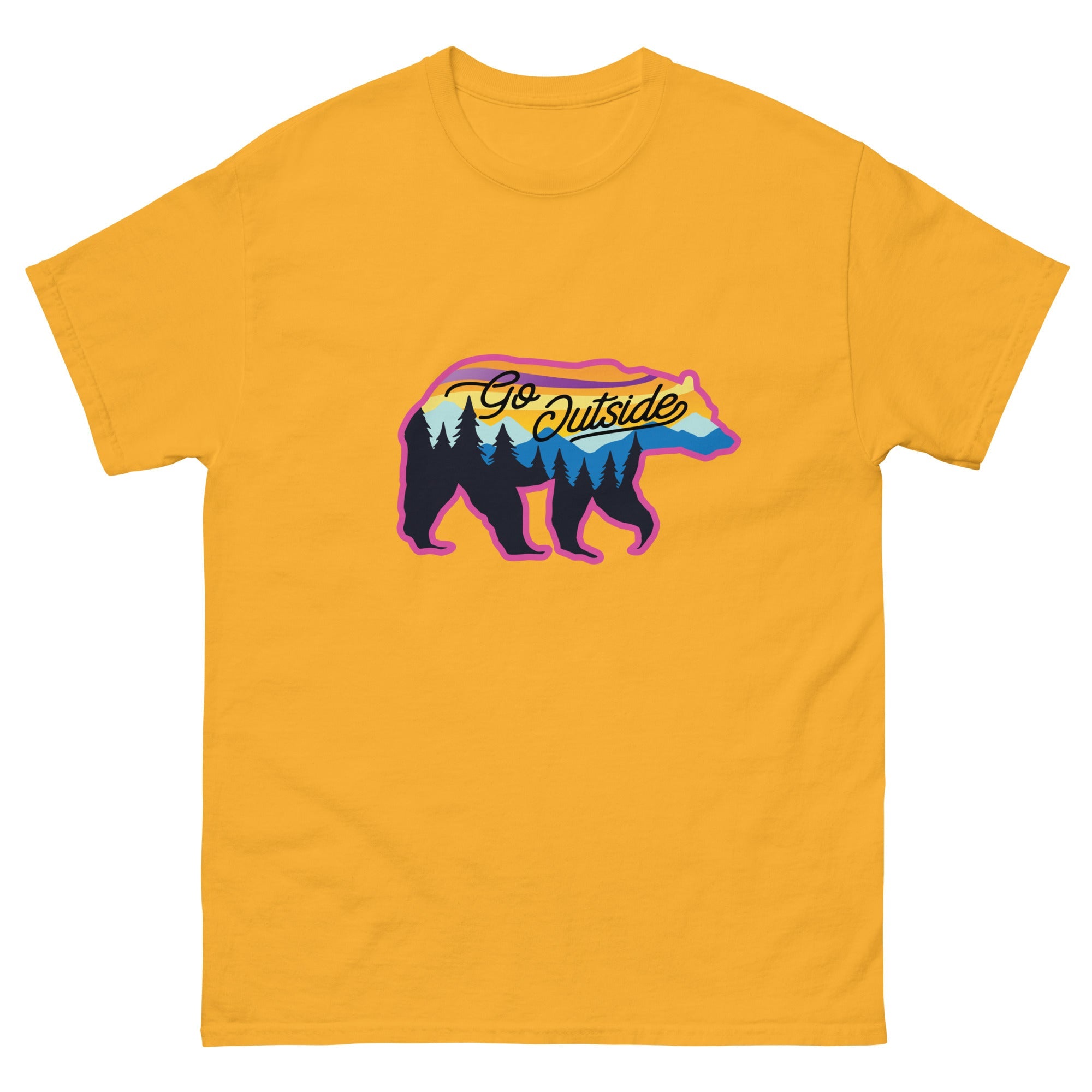 Go Outside Bear Classic T-Shirt