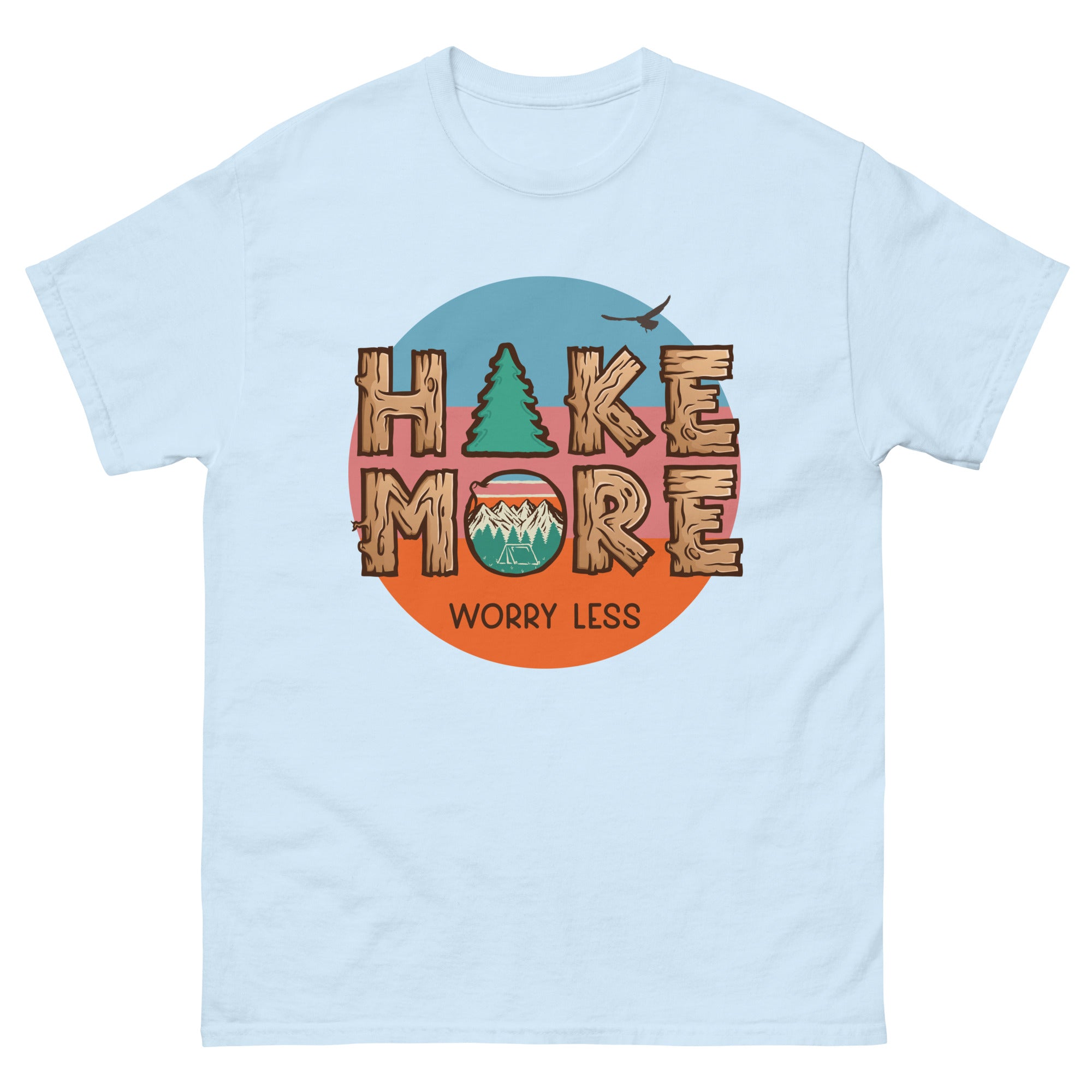 Hike More Worry Less Classic T-Shirt